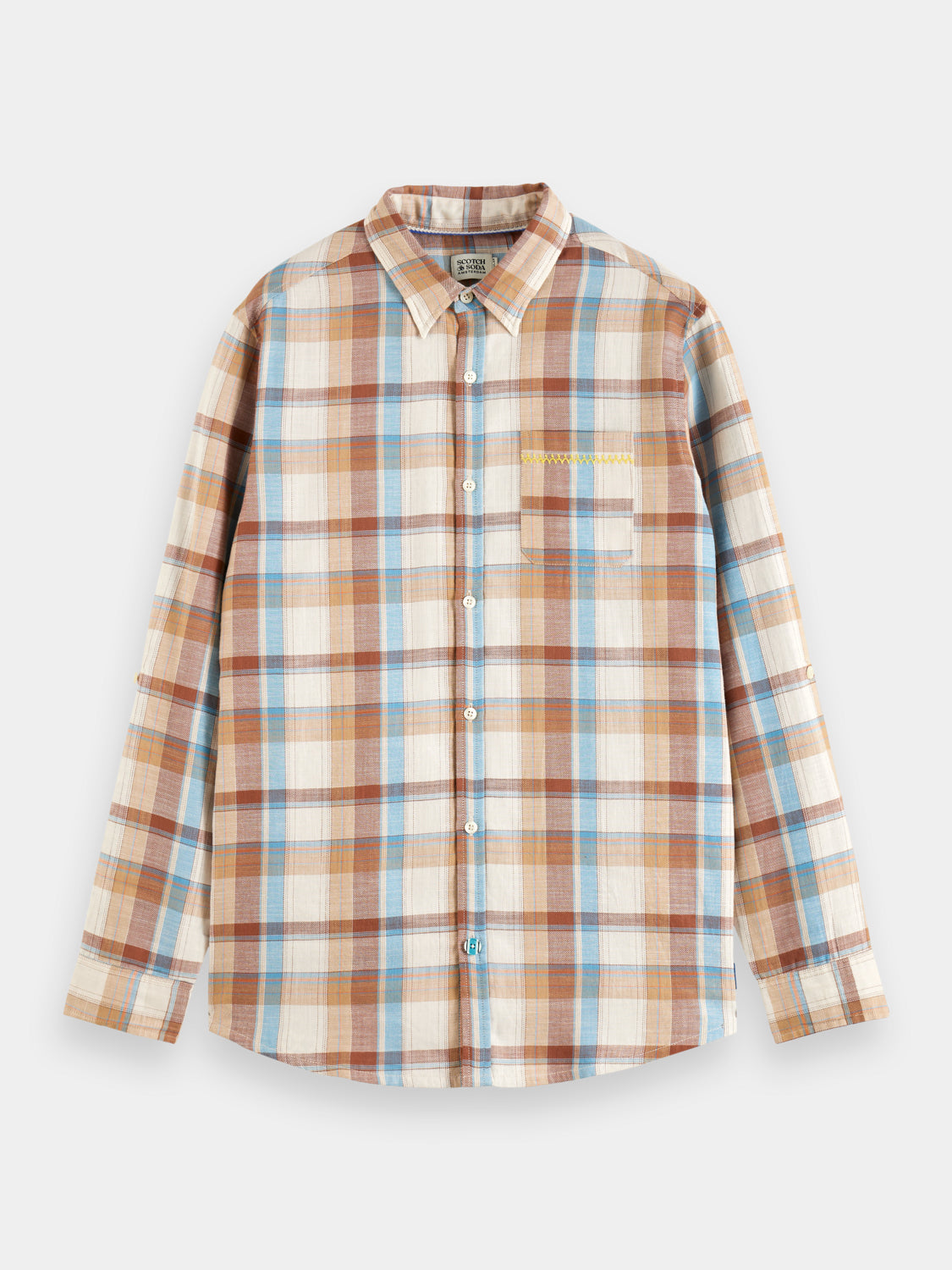 Yarn-dyed check shirt - Scotch & Soda AU