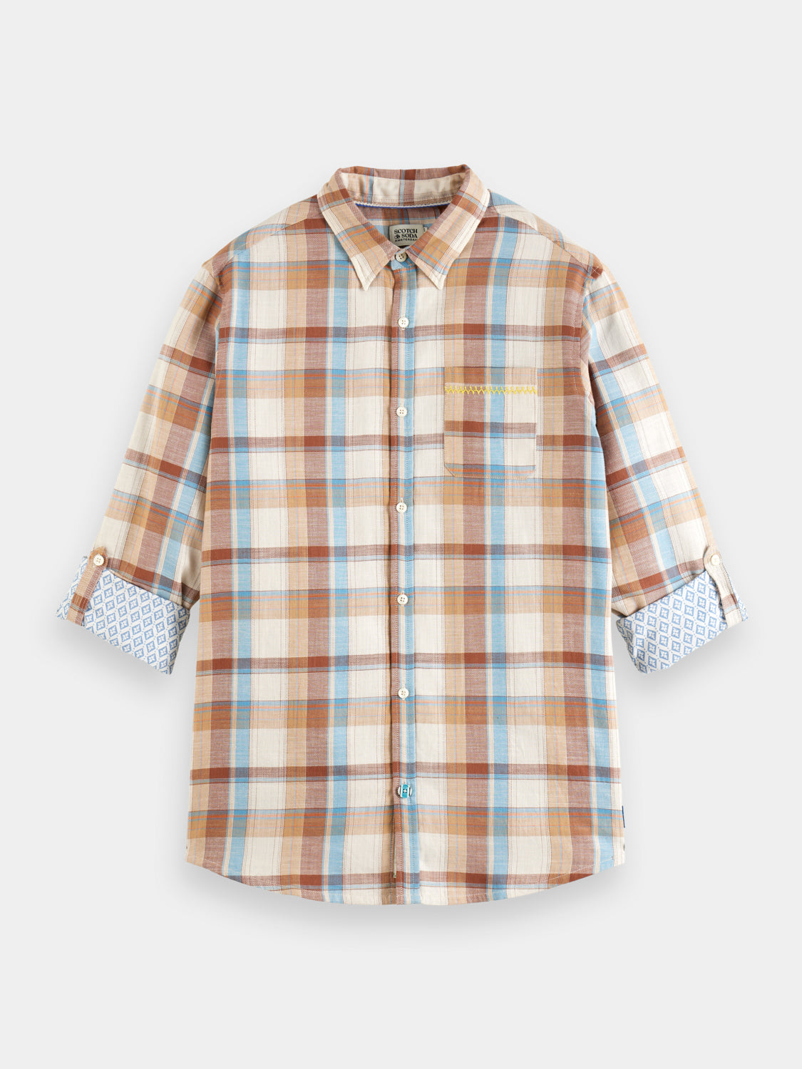 Yarn-dyed check shirt - Scotch & Soda AU