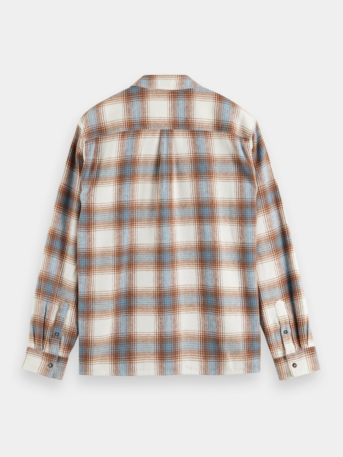 Yarn-dyed flanned check shirt - Scotch & Soda AU