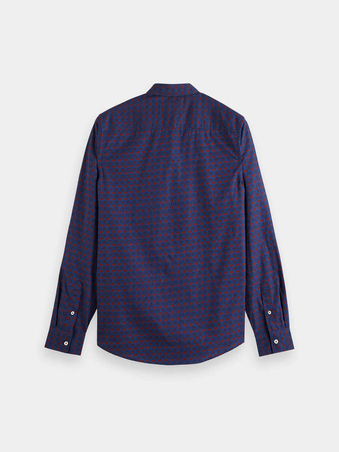 Slim fit ditsy printed shirt - Scotch & Soda AU