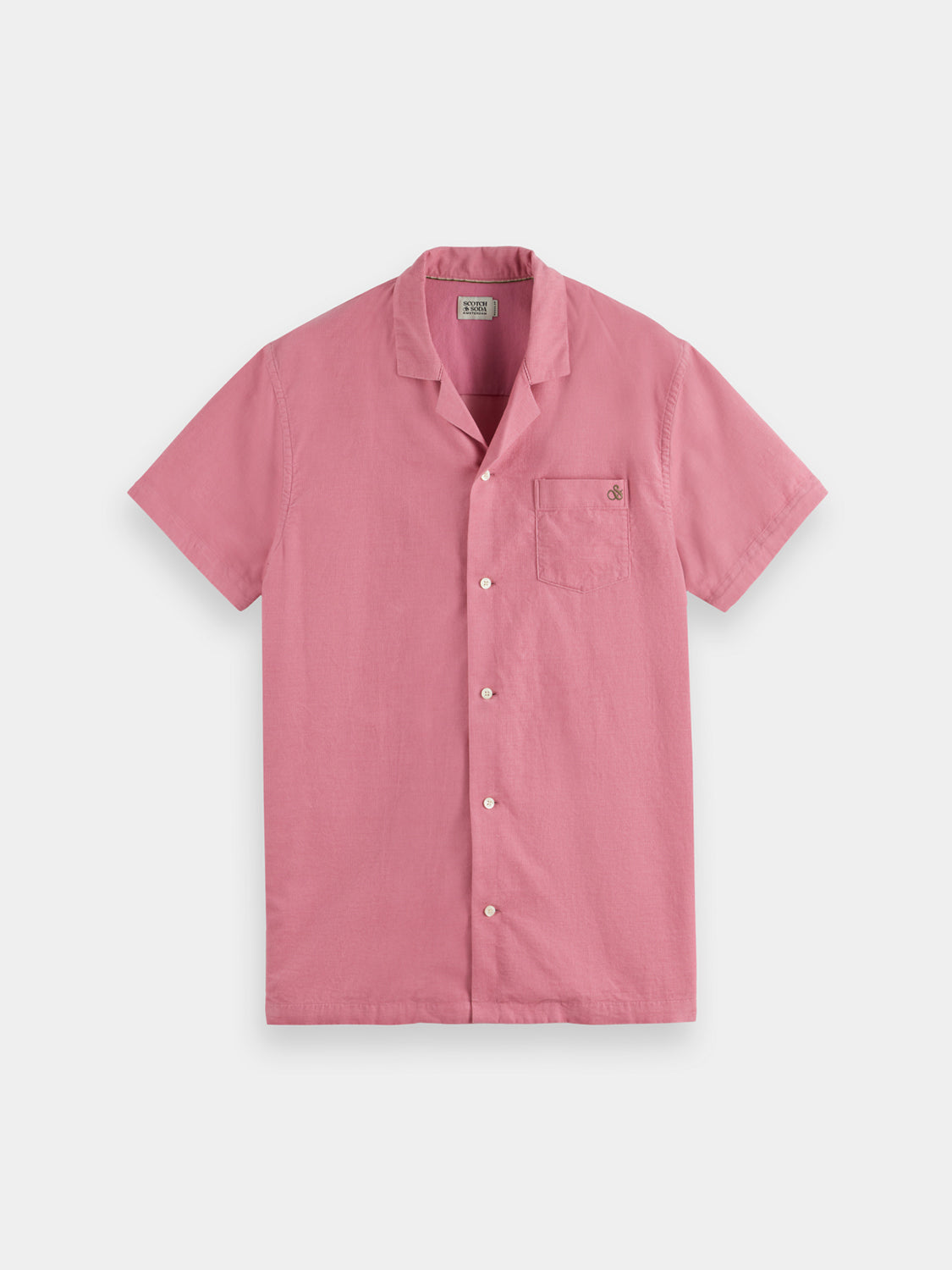 Short sleeved corduroy shirt - Scotch & Soda AU