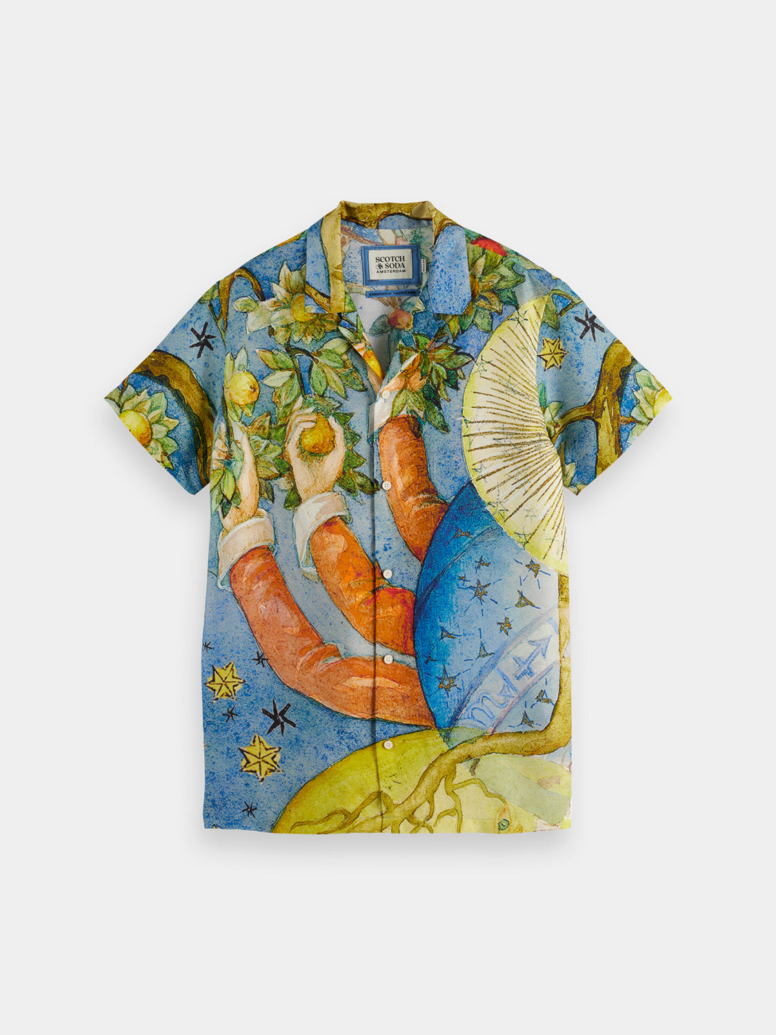 Printed short sleeved shirt - Scotch & Soda AU