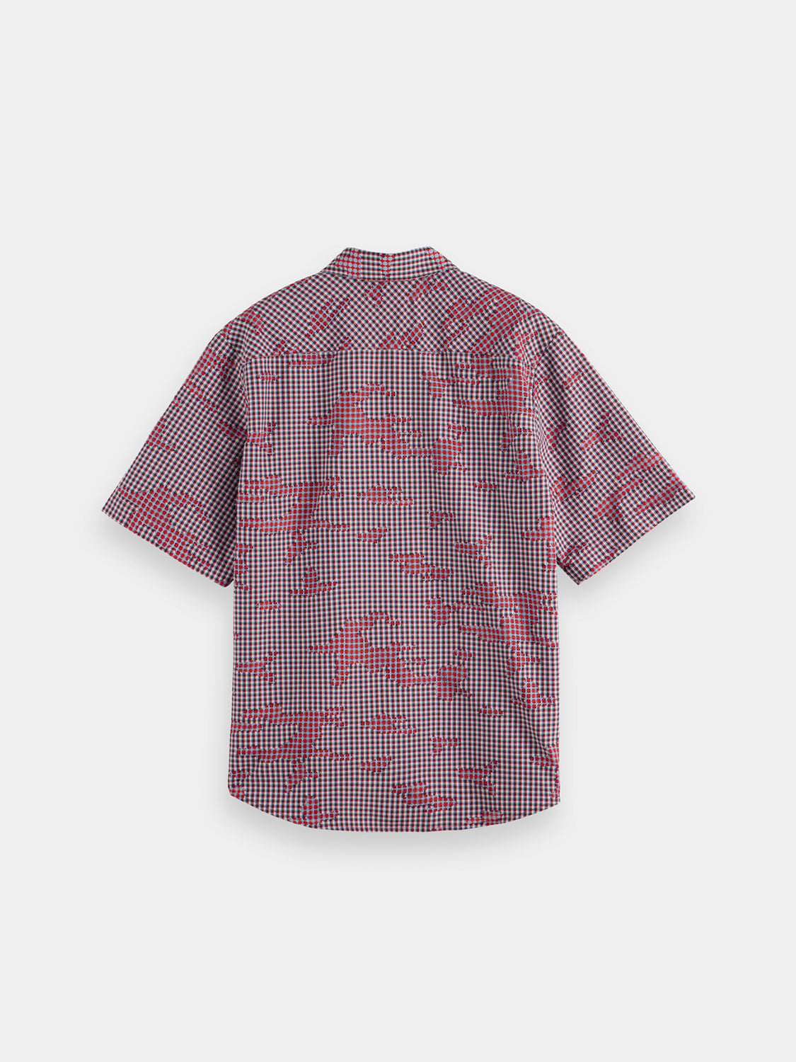 Burn out check shirt - Scotch & Soda AU