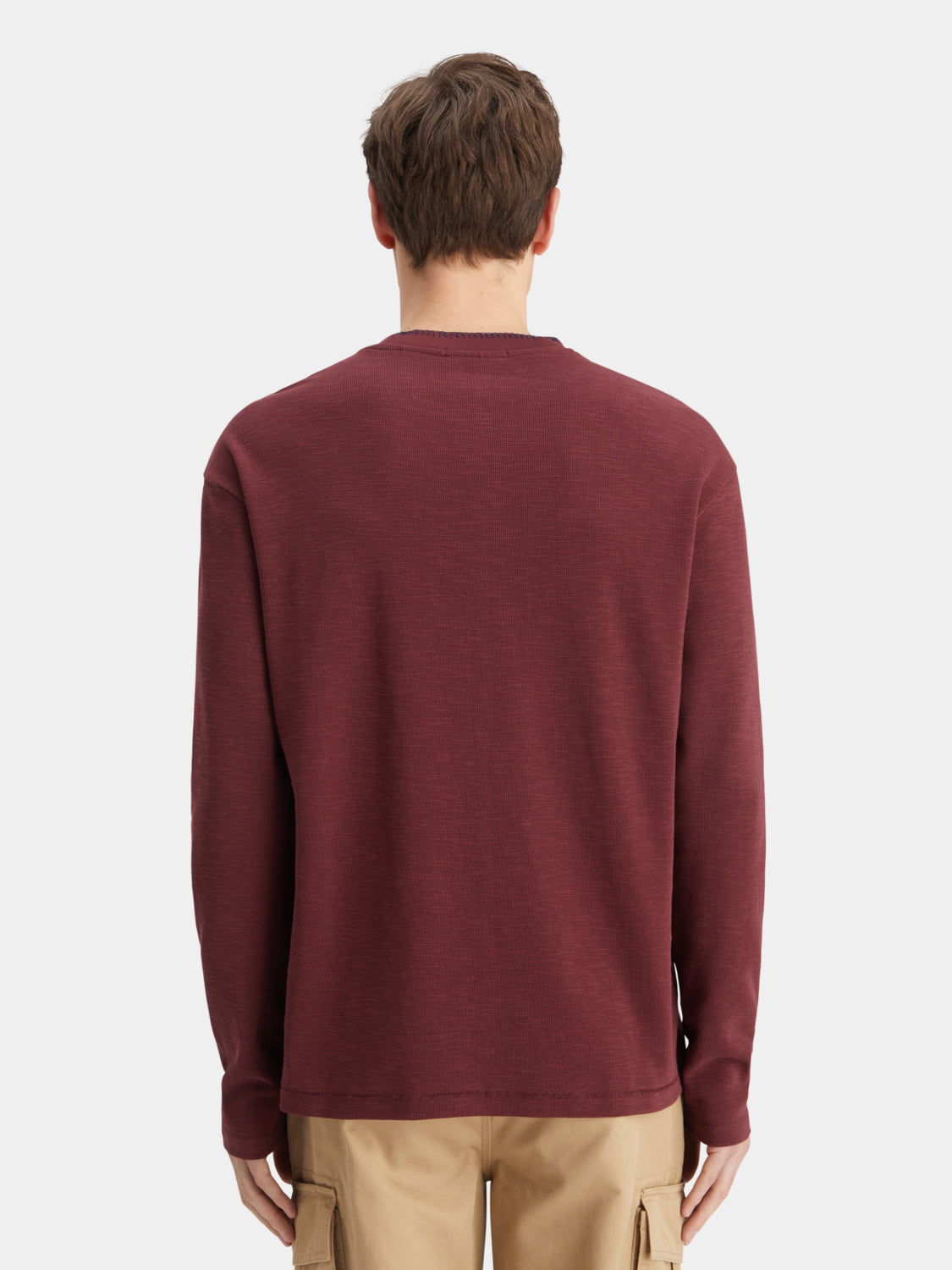 Blanket stitch t-shirt - Scotch & Soda AU