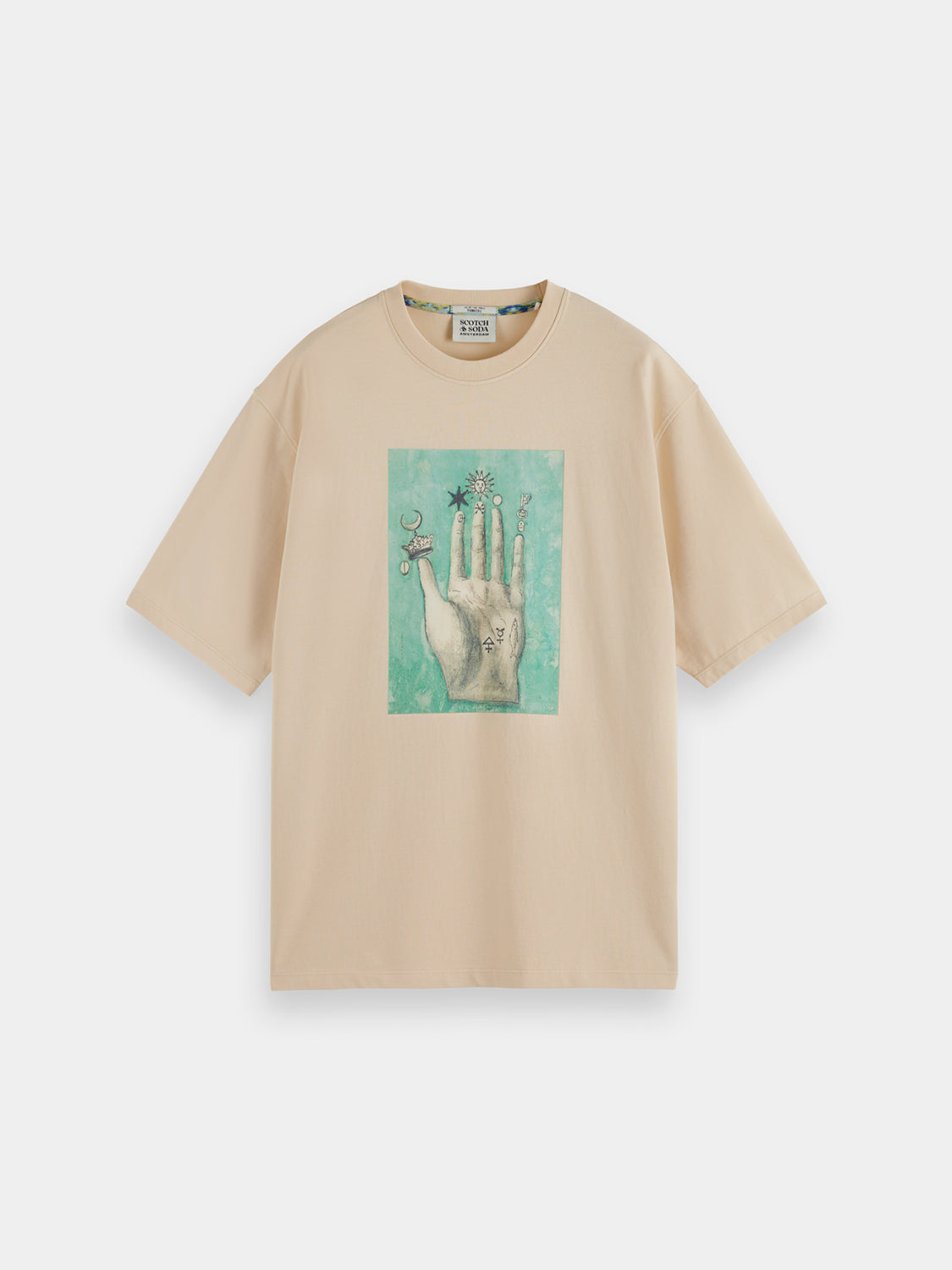 Loose fit artwork t-shirt - Scotch & Soda AU
