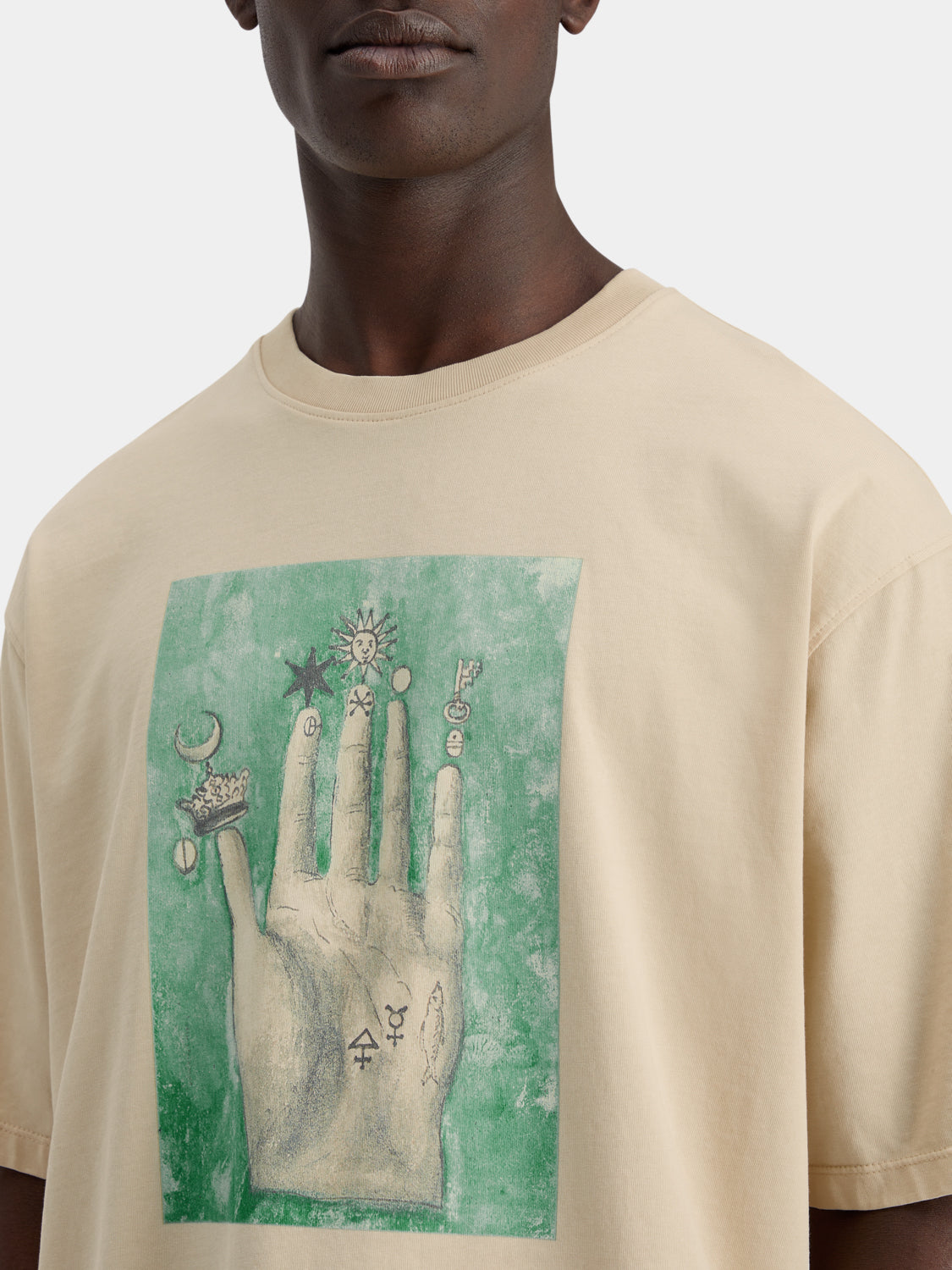 Loose fit artwork t-shirt - Scotch & Soda AU