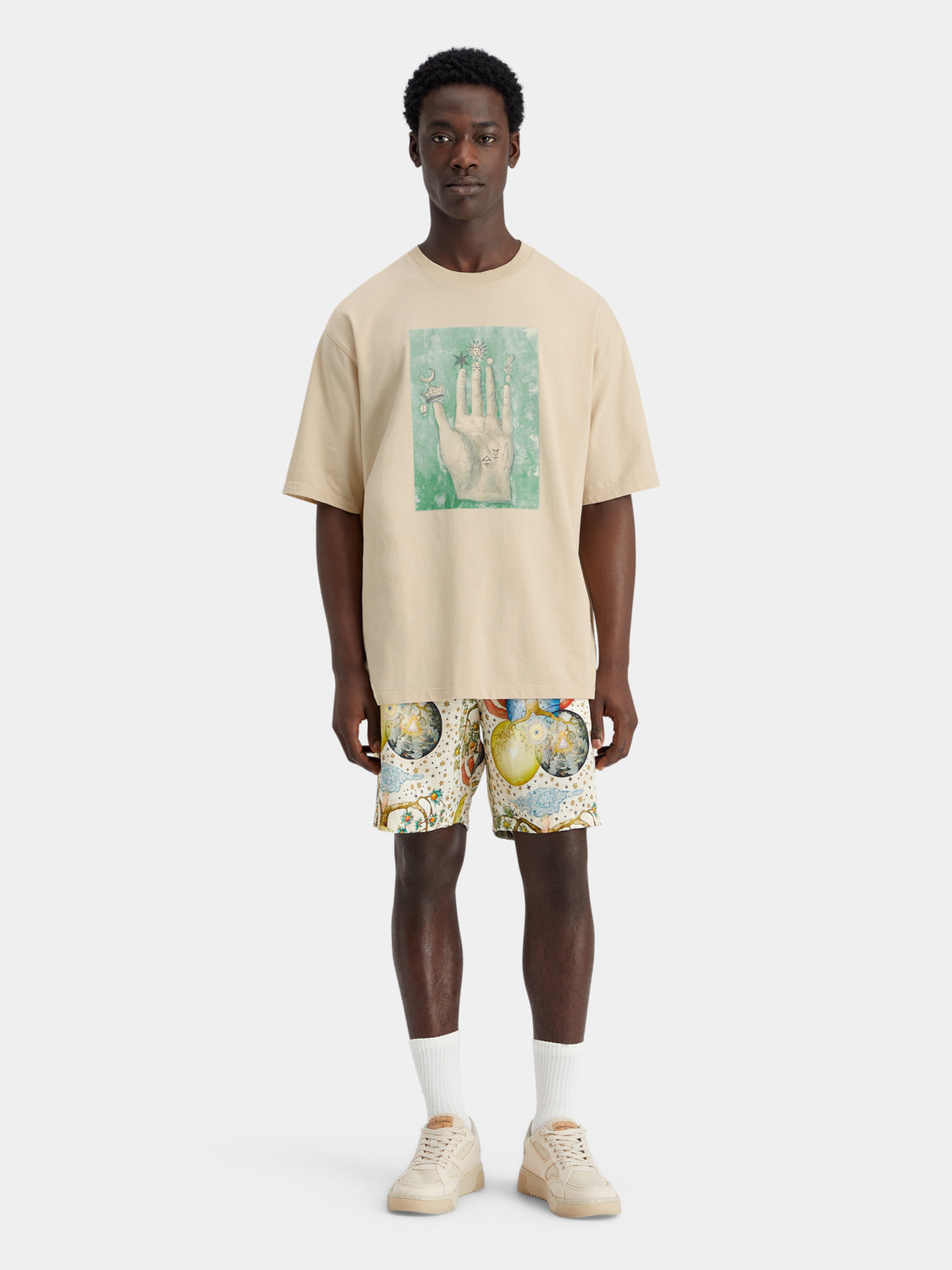 Loose fit artwork t-shirt - Scotch & Soda AU