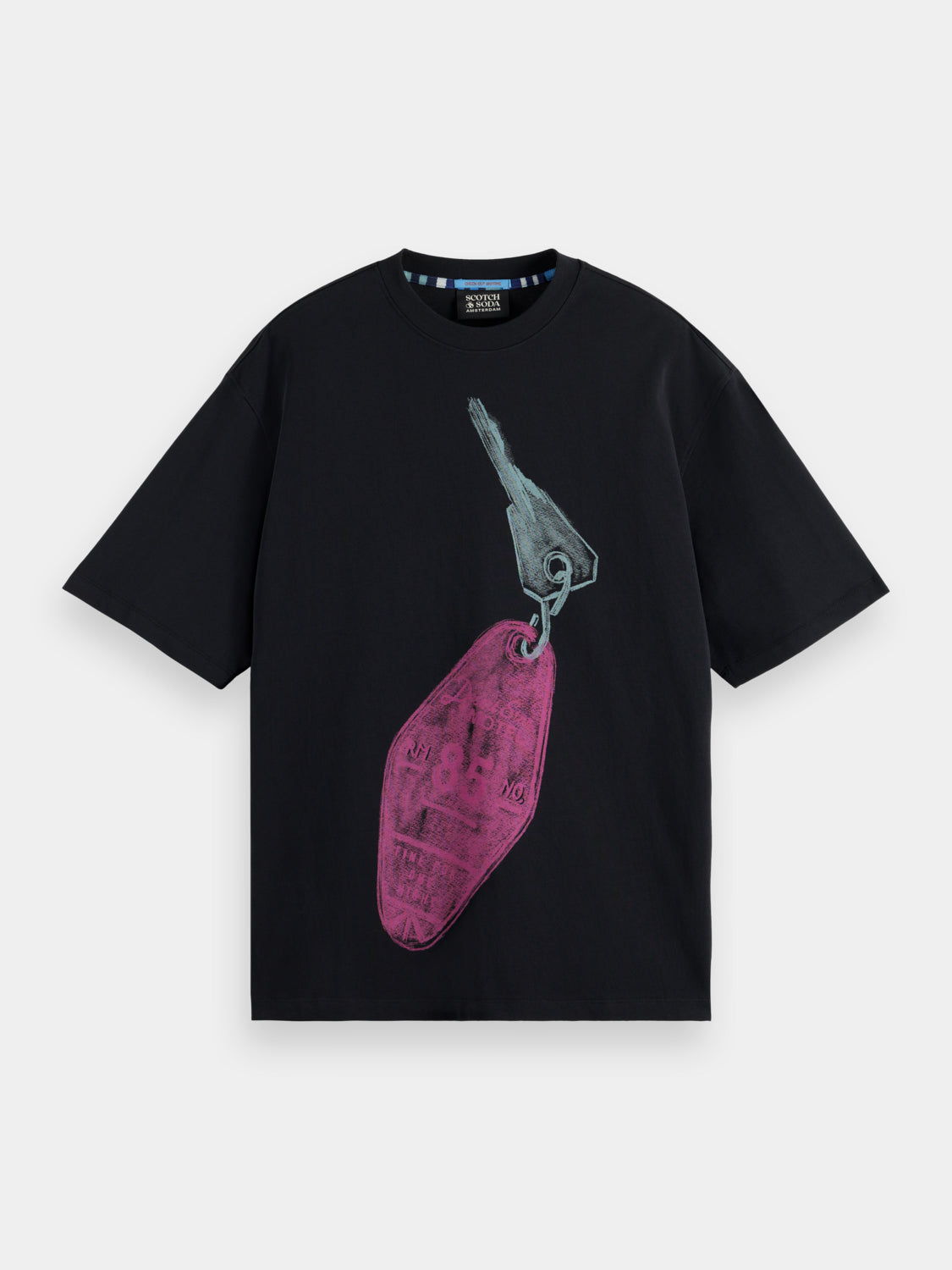 Loose fit graphic t-shirt - Scotch & Soda AU