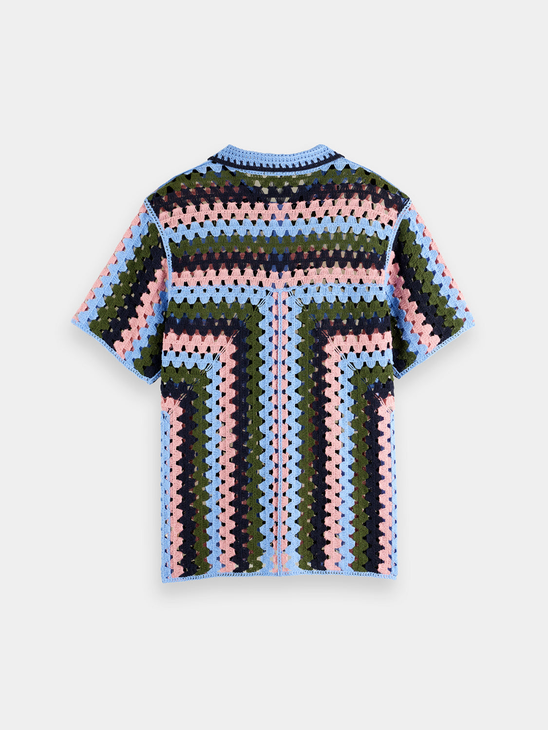 Crochet knitted shirt - Scotch & Soda AU