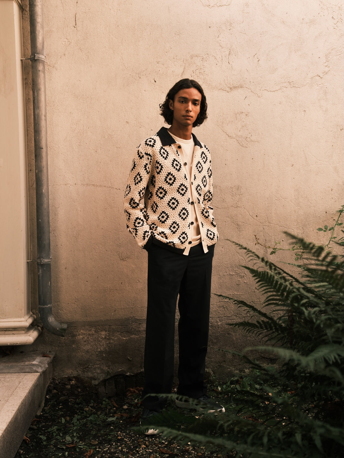 Crochet knitted shirt - Scotch & Soda AU