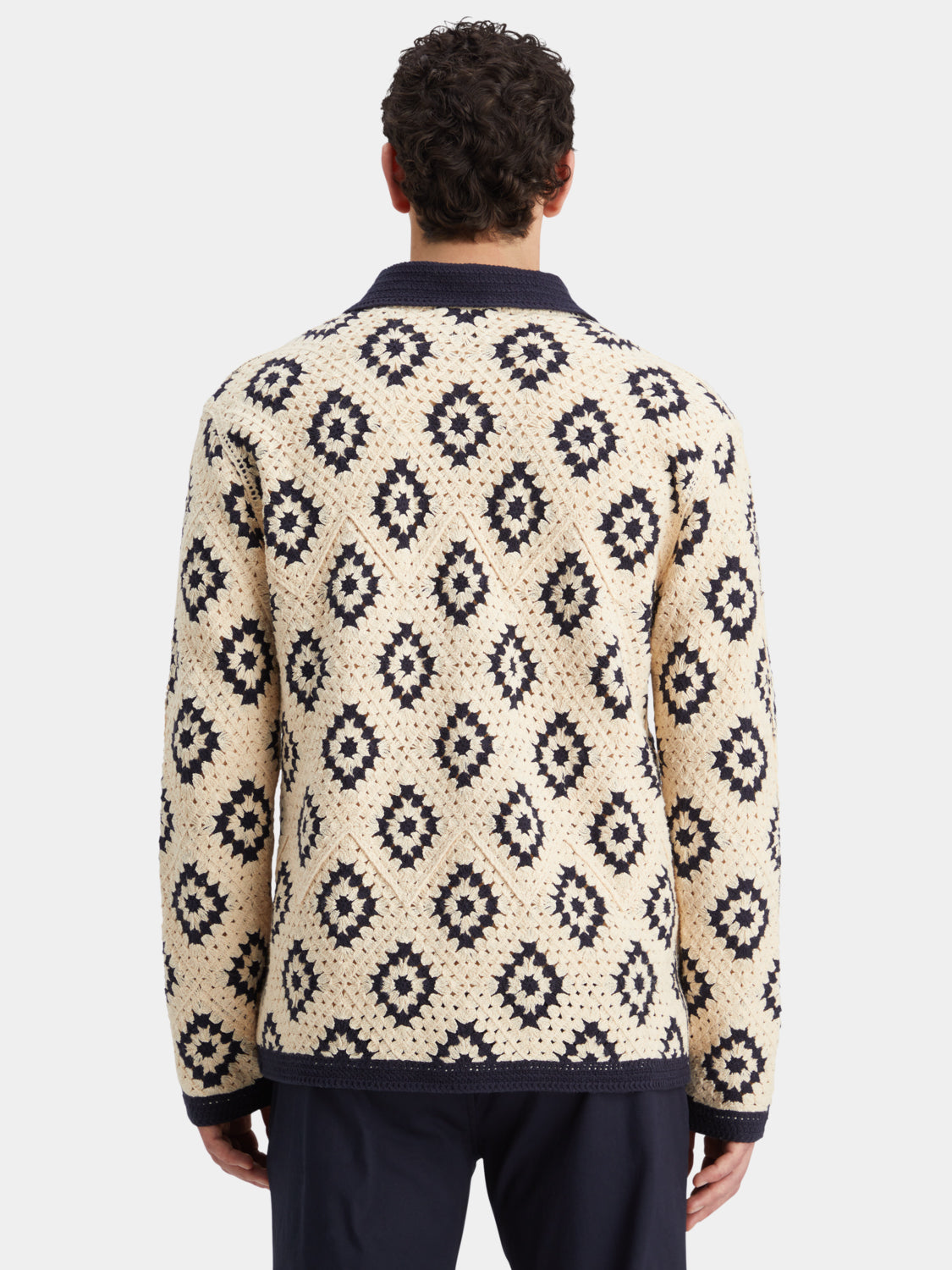 Crochet knitted shirt - Scotch & Soda AU