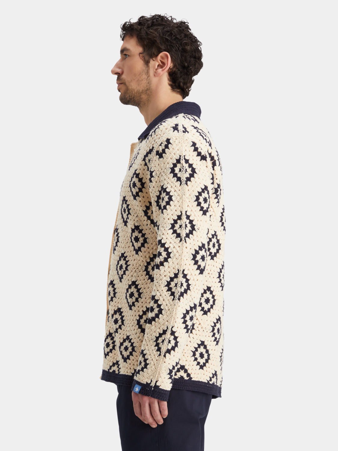 Crochet knitted shirt - Scotch & Soda AU