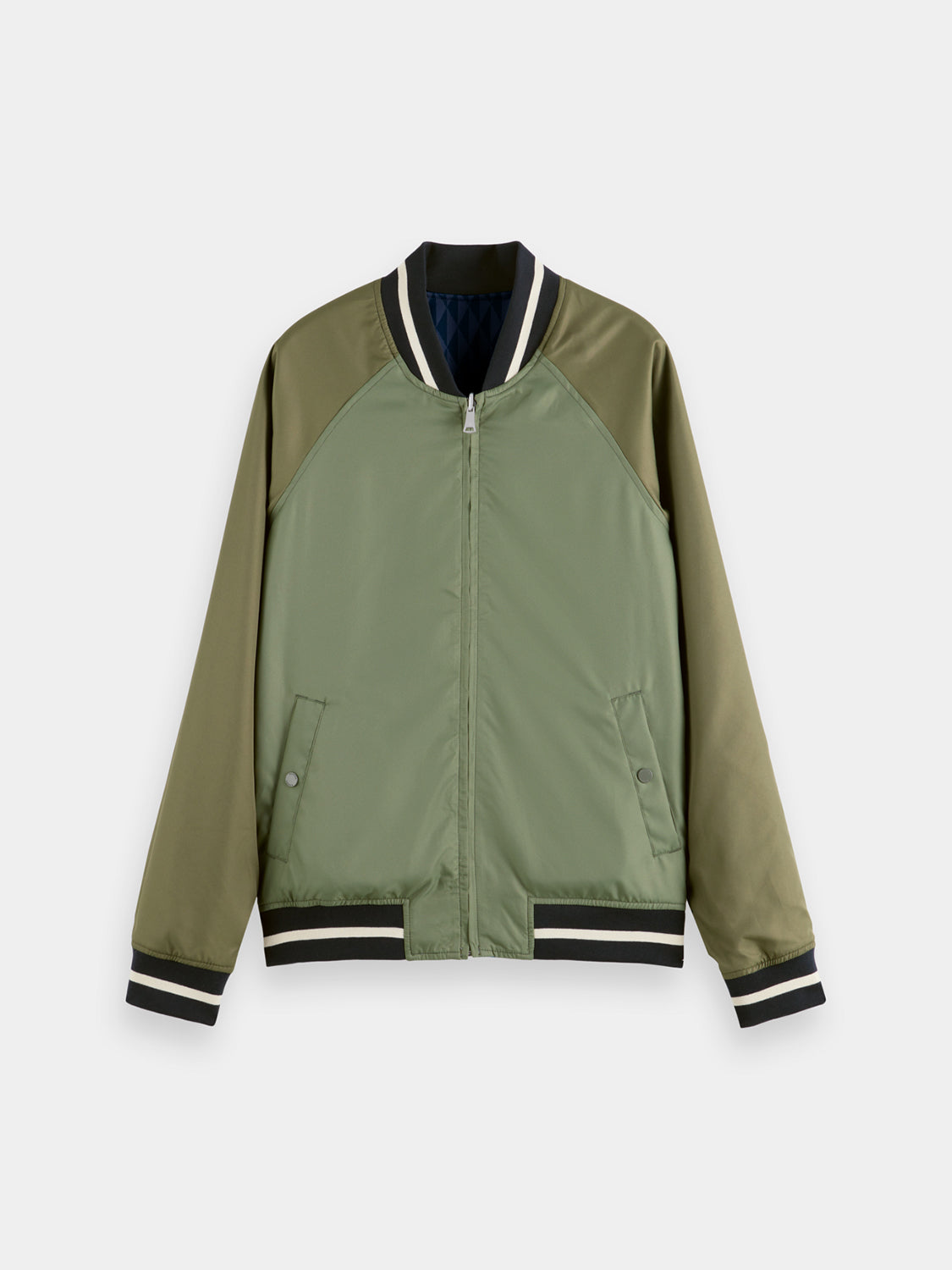 Reversible nylon bomber jacket - Scotch & Soda AU