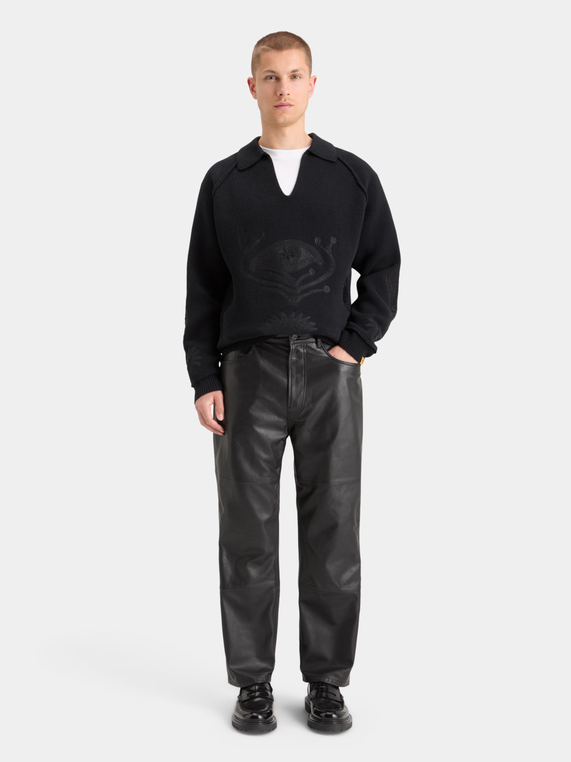 Dean leather pants - Scotch & Soda AU