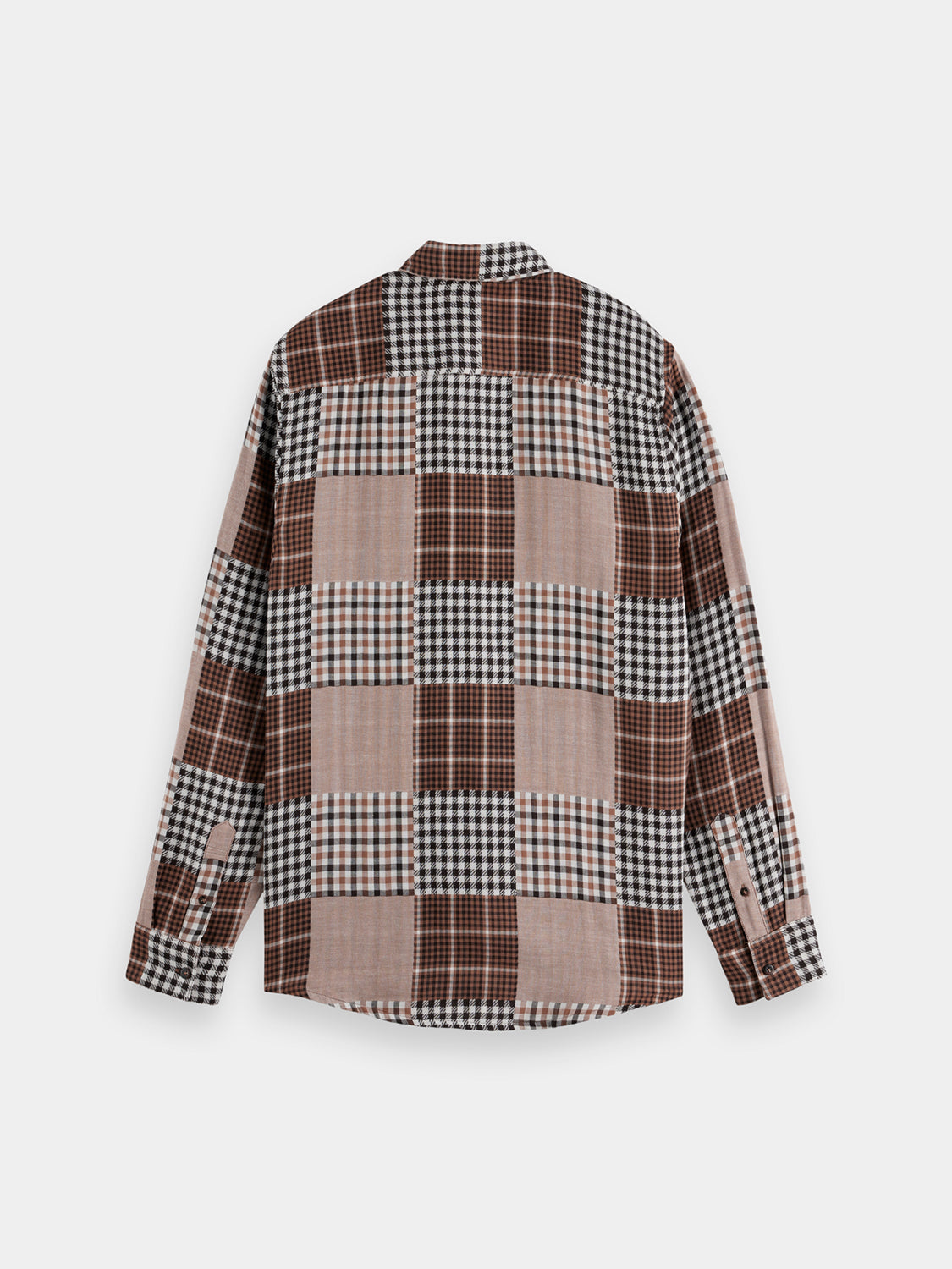 Patchwork flannel shirt - Scotch & Soda AU