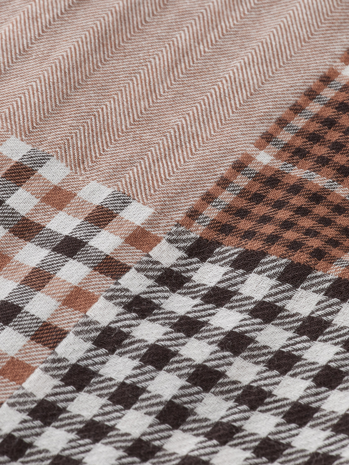 Patchwork flannel shirt - Scotch & Soda AU