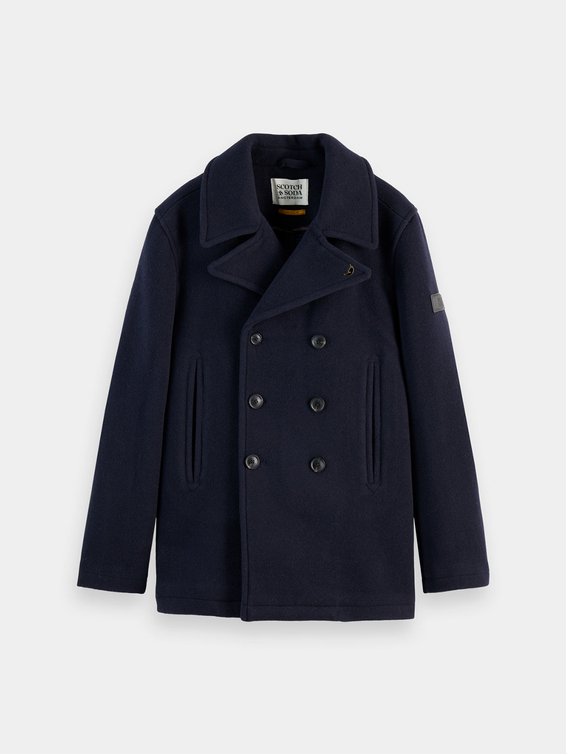 Wool blend peacoat - Scotch & Soda AU