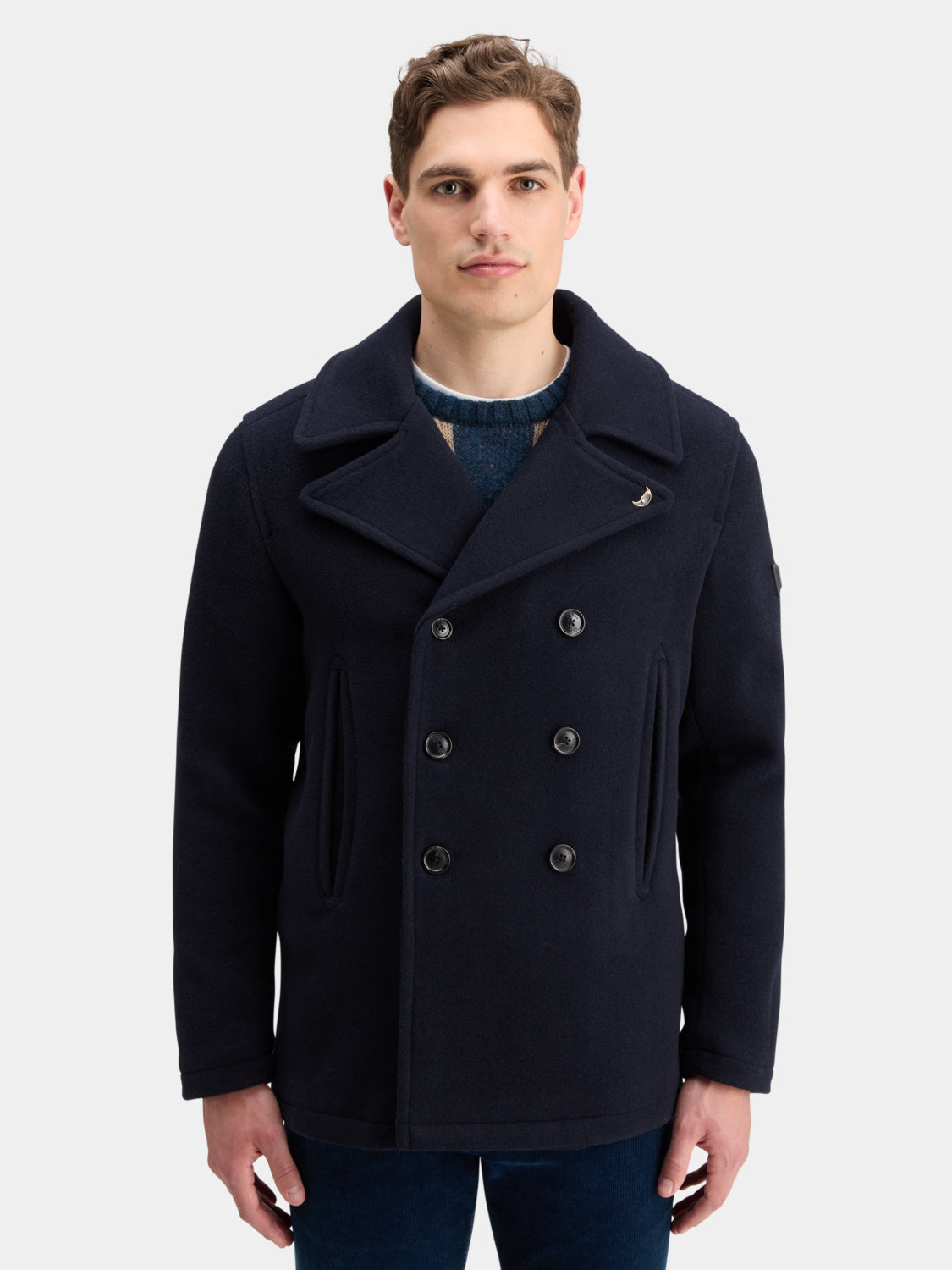 Wool blend peacoat - Scotch & Soda AU