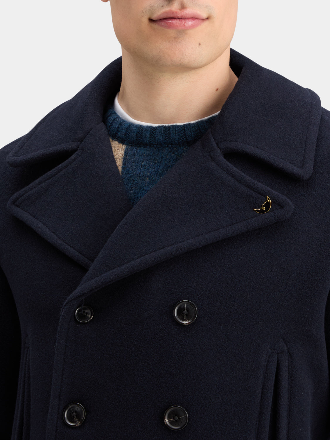 Wool blend peacoat - Scotch & Soda AU