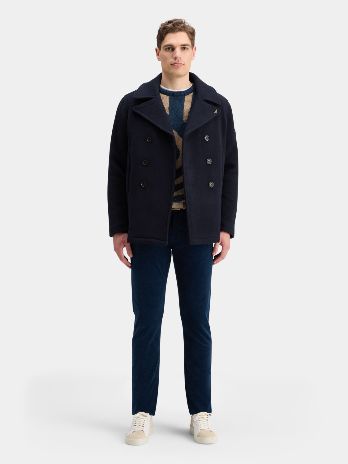 Wool blend peacoat - Scotch & Soda AU