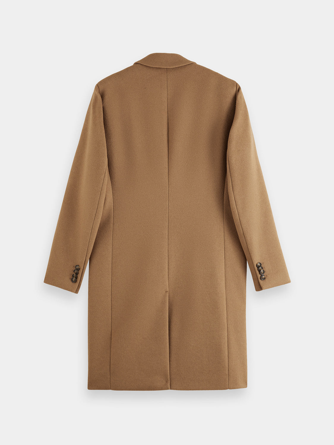 Classic wool overcoat - Scotch & Soda AU