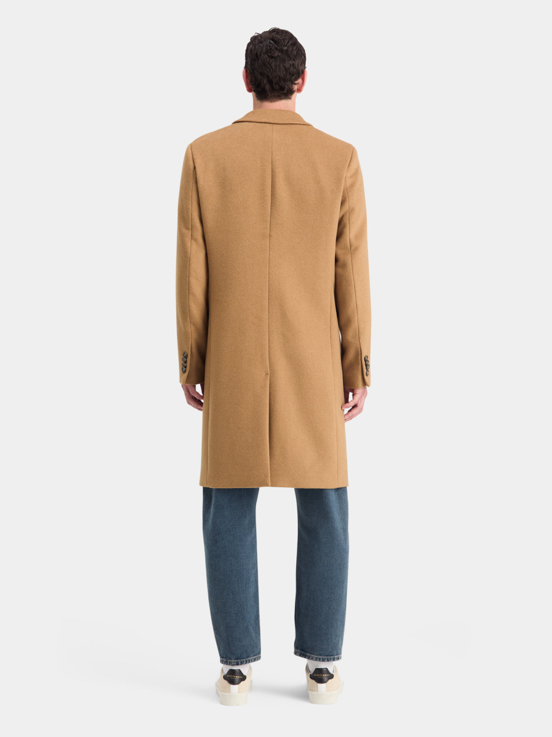 Classic wool overcoat - Scotch & Soda AU