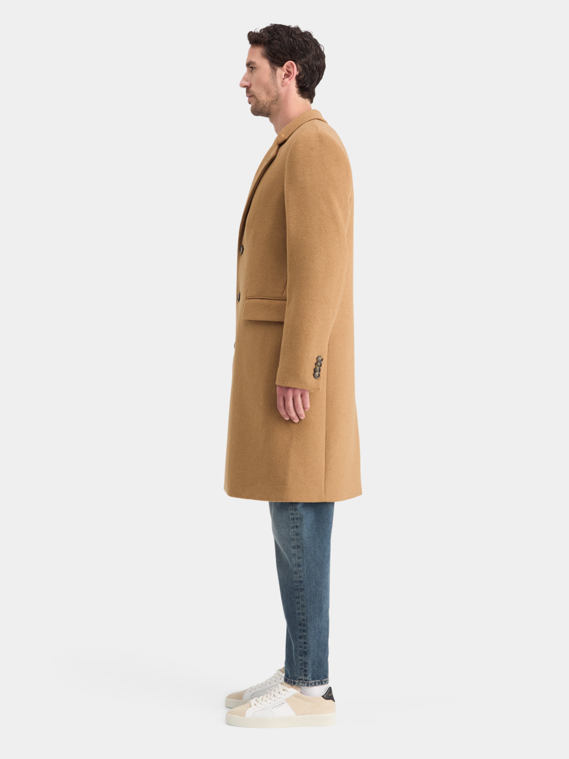 Classic wool overcoat - Scotch & Soda AU