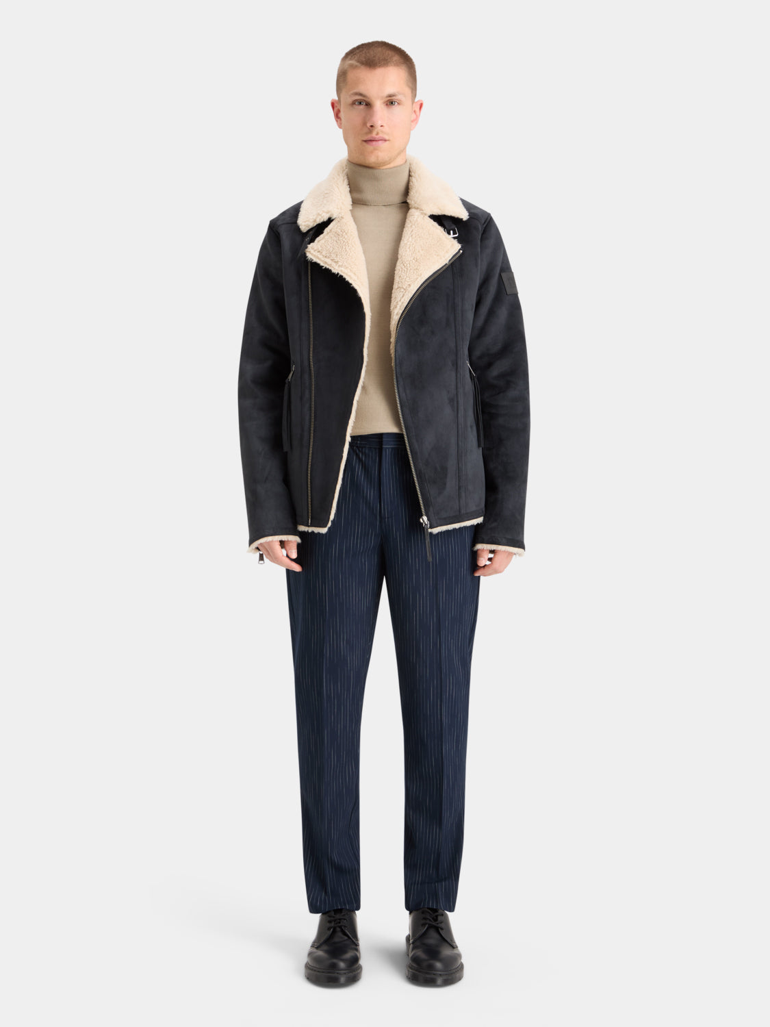 Faux shearling jacket - Scotch & Soda AU