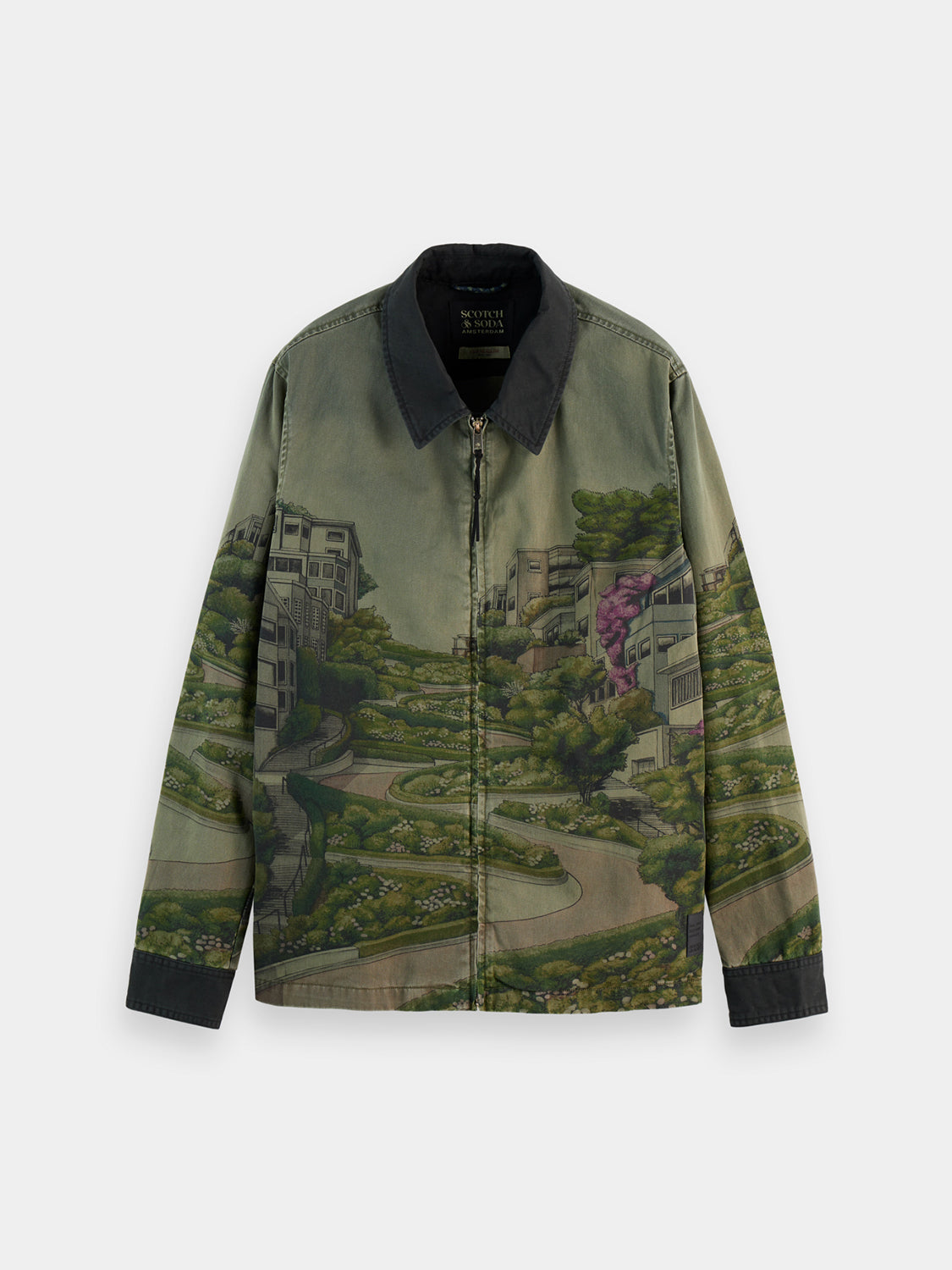 Twill coach jacket - Scotch & Soda AU