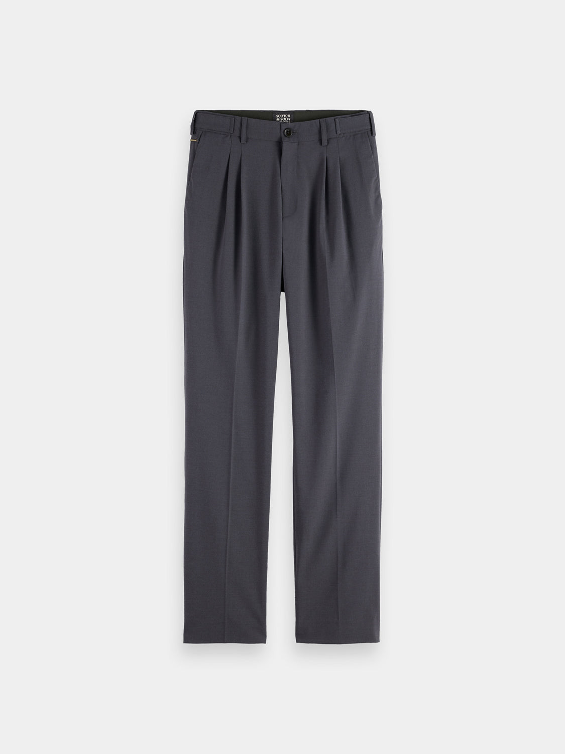 Straight fit pleated chinos - Scotch & Soda AU