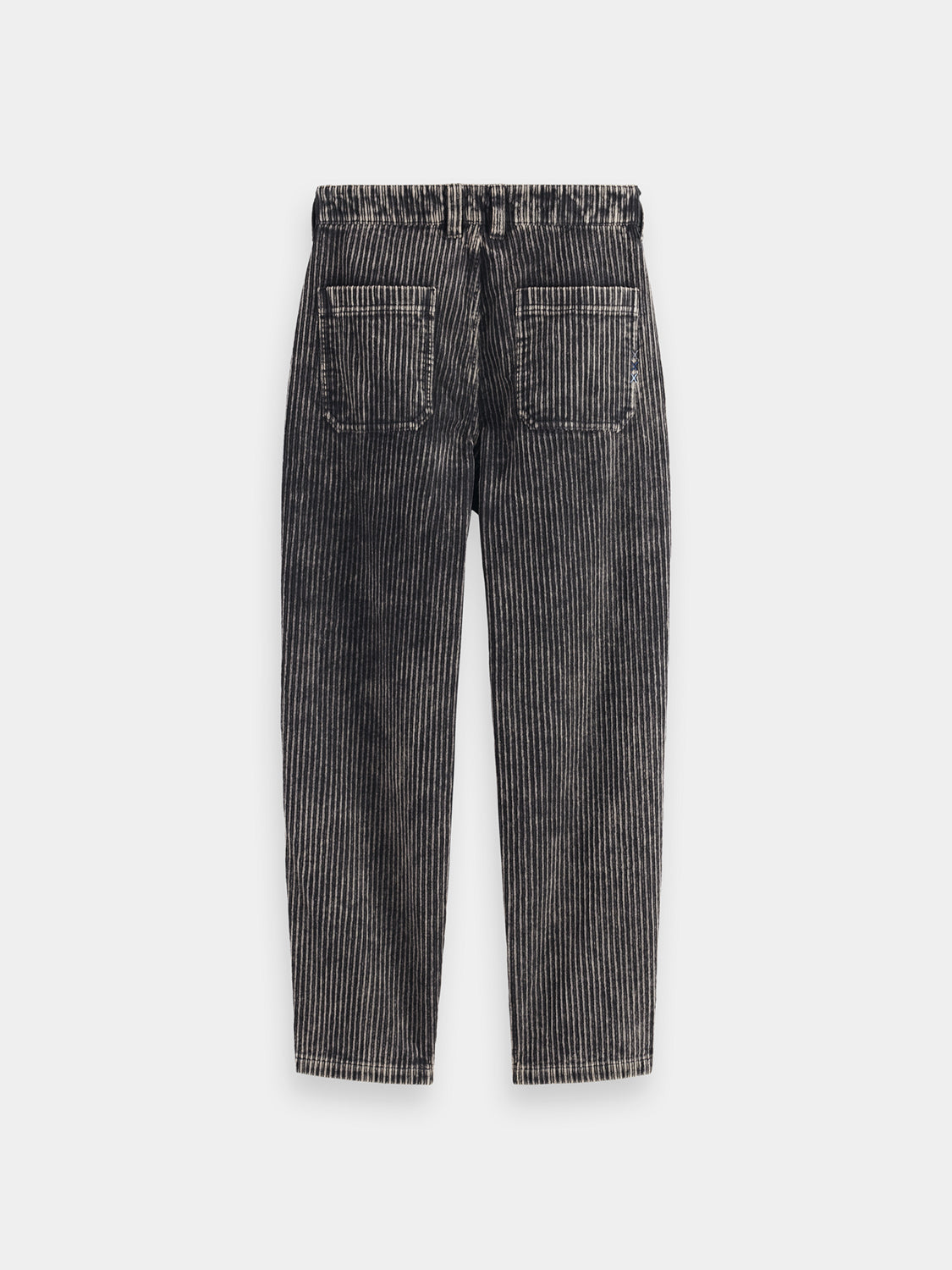 Washed corduroy pleated chinos - Scotch & Soda AU