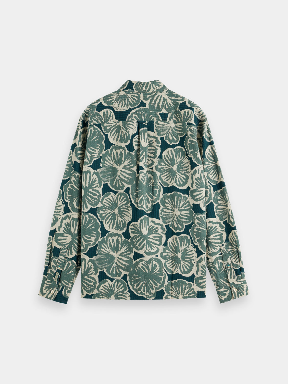 Seersucker printed shirt - Scotch & Soda AU