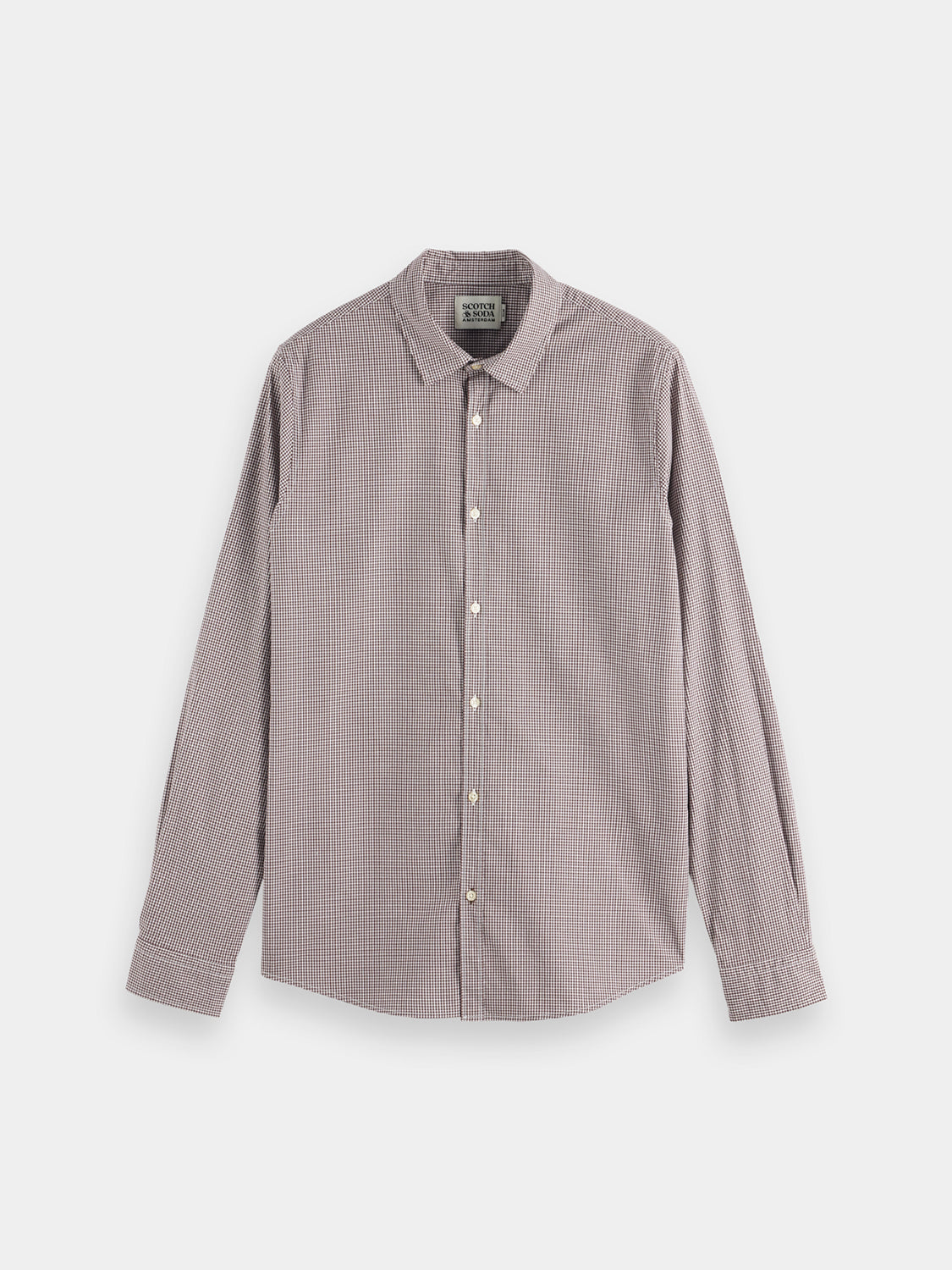Poplin check shirt - Scotch & Soda AU