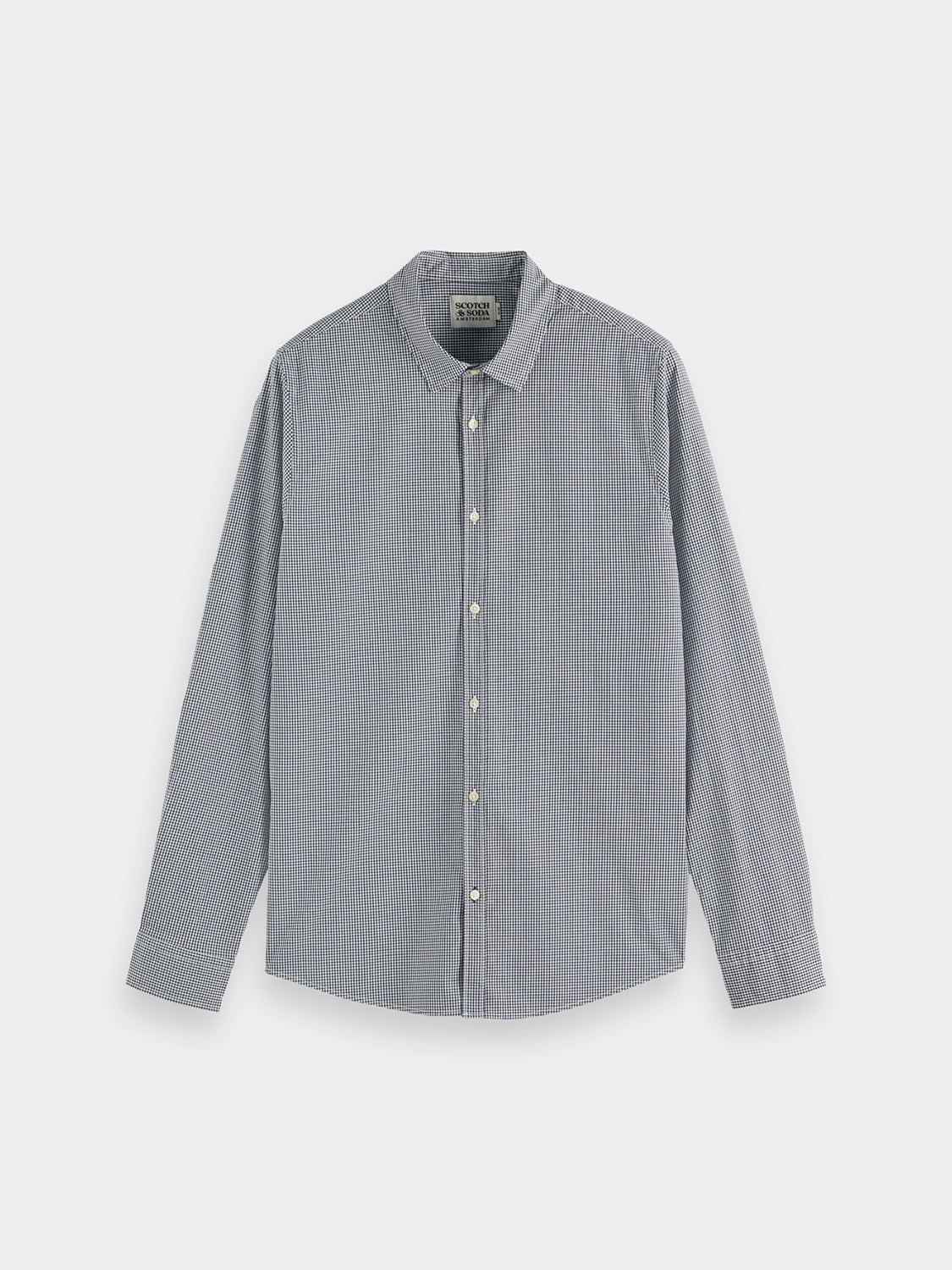 Poplin check shirt - Scotch & Soda AU