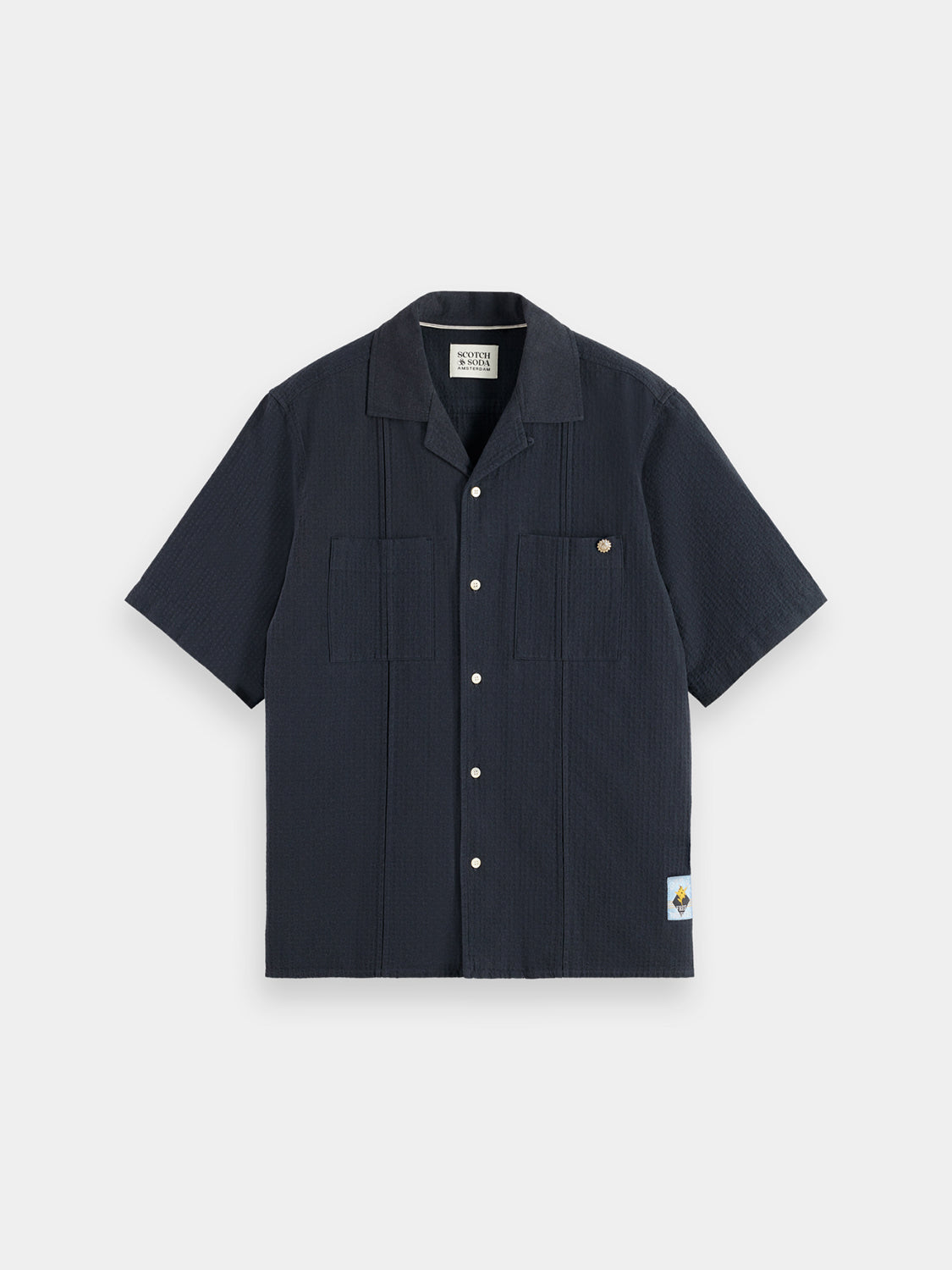 Structured dobby shirt - Scotch & Soda AU