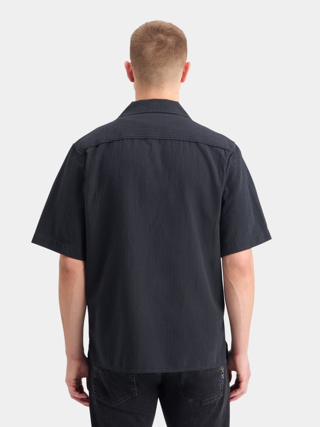 Structured dobby shirt - Scotch & Soda AU