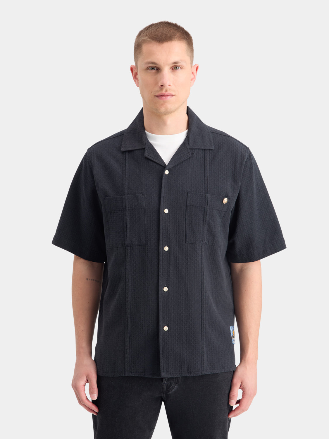 Structured dobby shirt - Scotch & Soda AU
