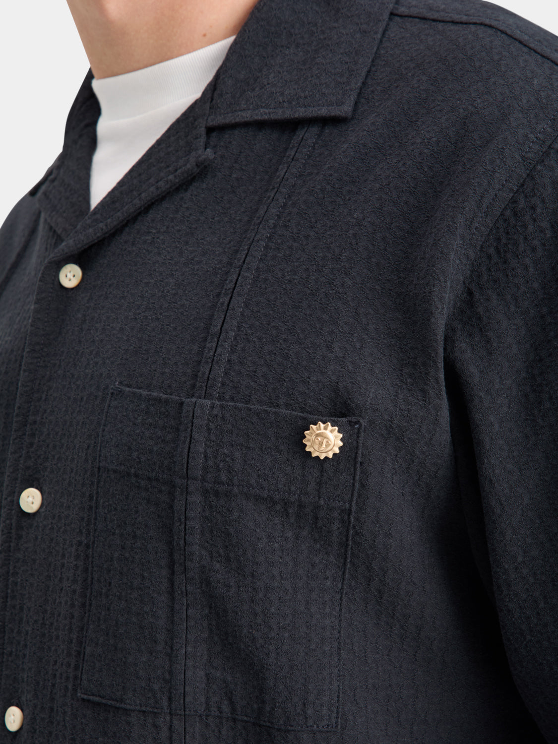 Structured dobby shirt - Scotch & Soda AU