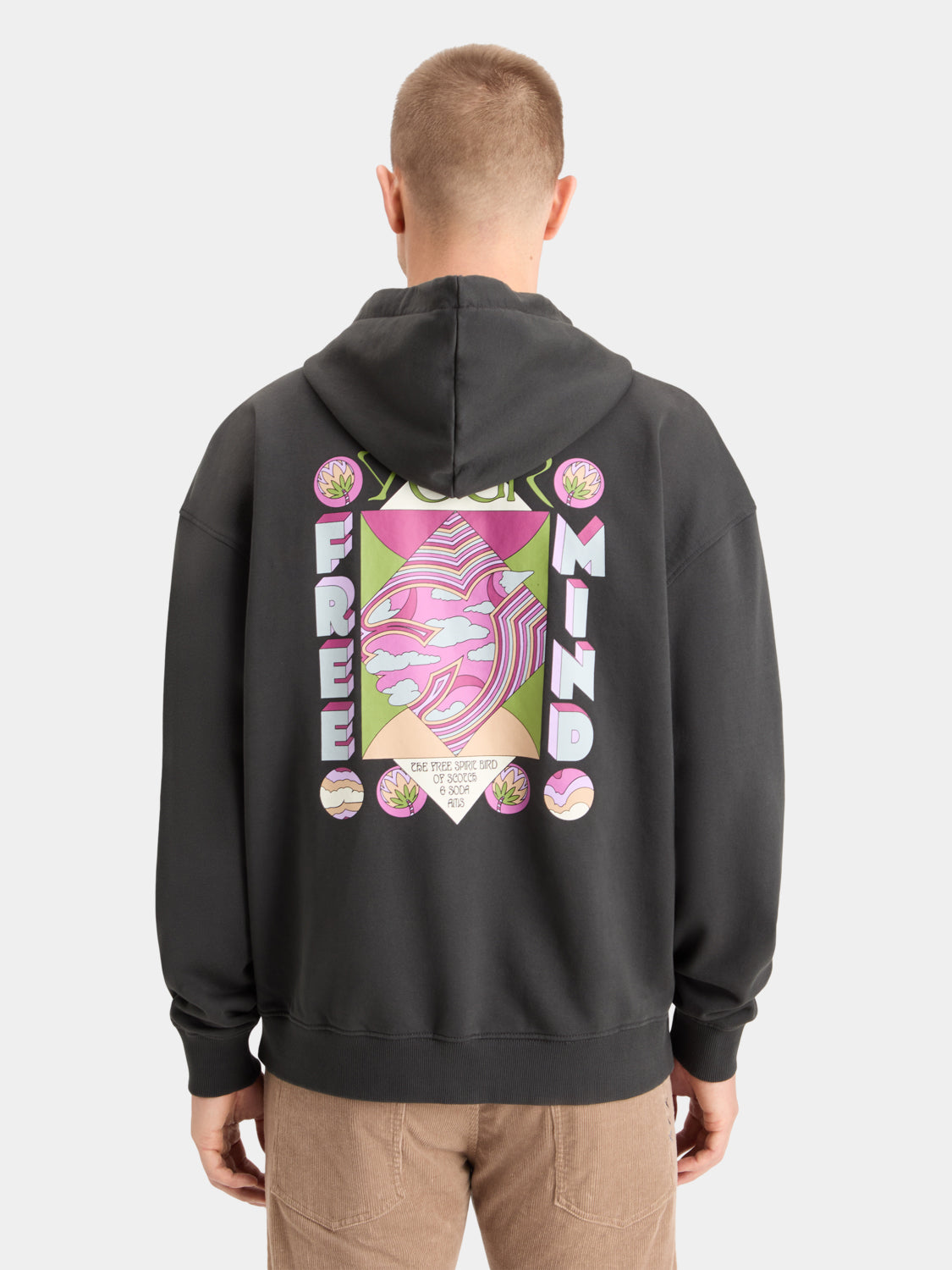 Printed hoodie - Scotch & Soda AU