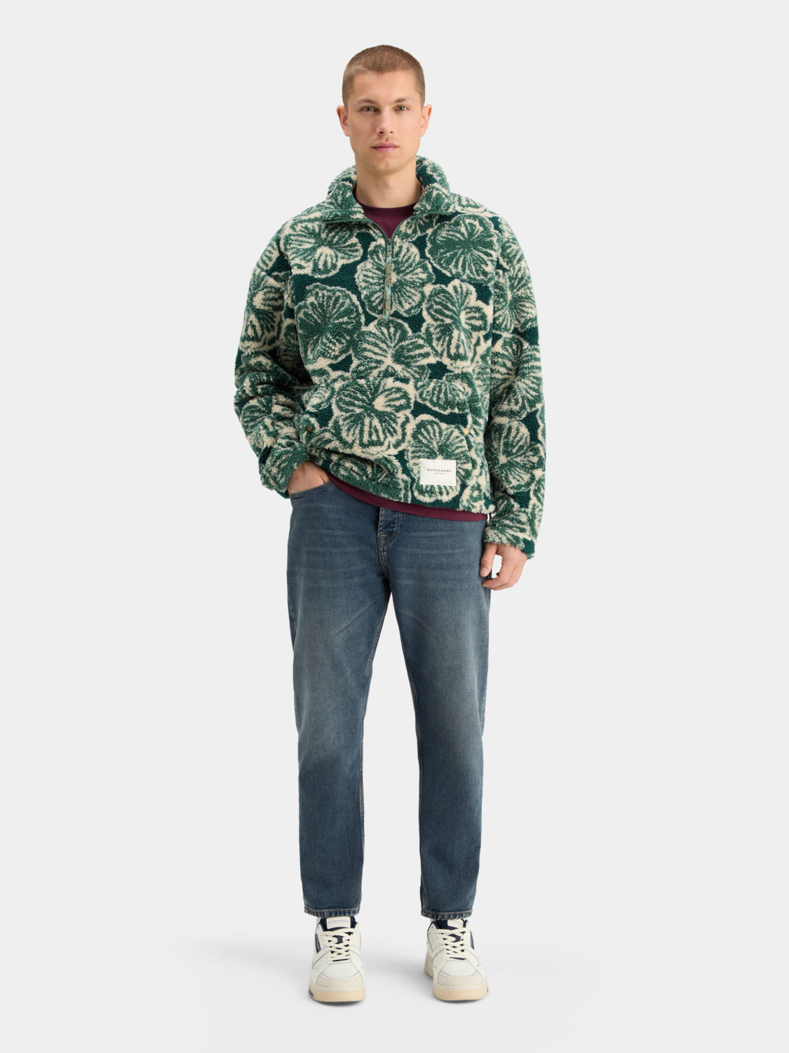 Polar fleece pullover - Scotch & Soda AU
