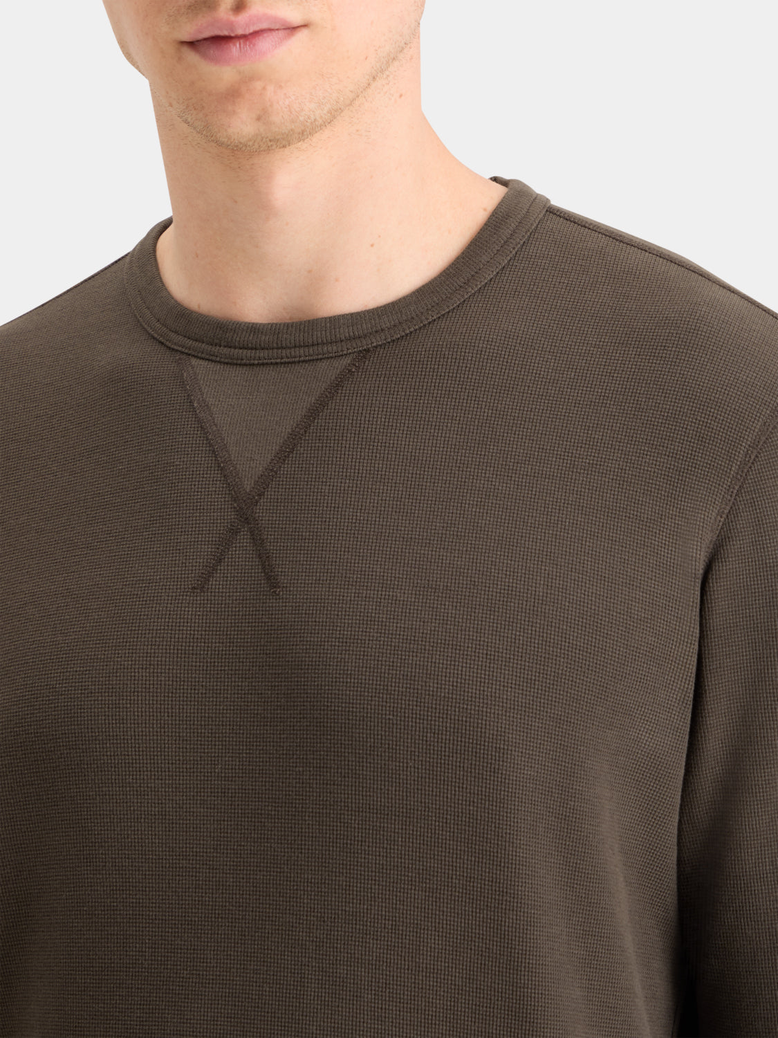 Waffle long sleeved t-shirt - Scotch & Soda AU