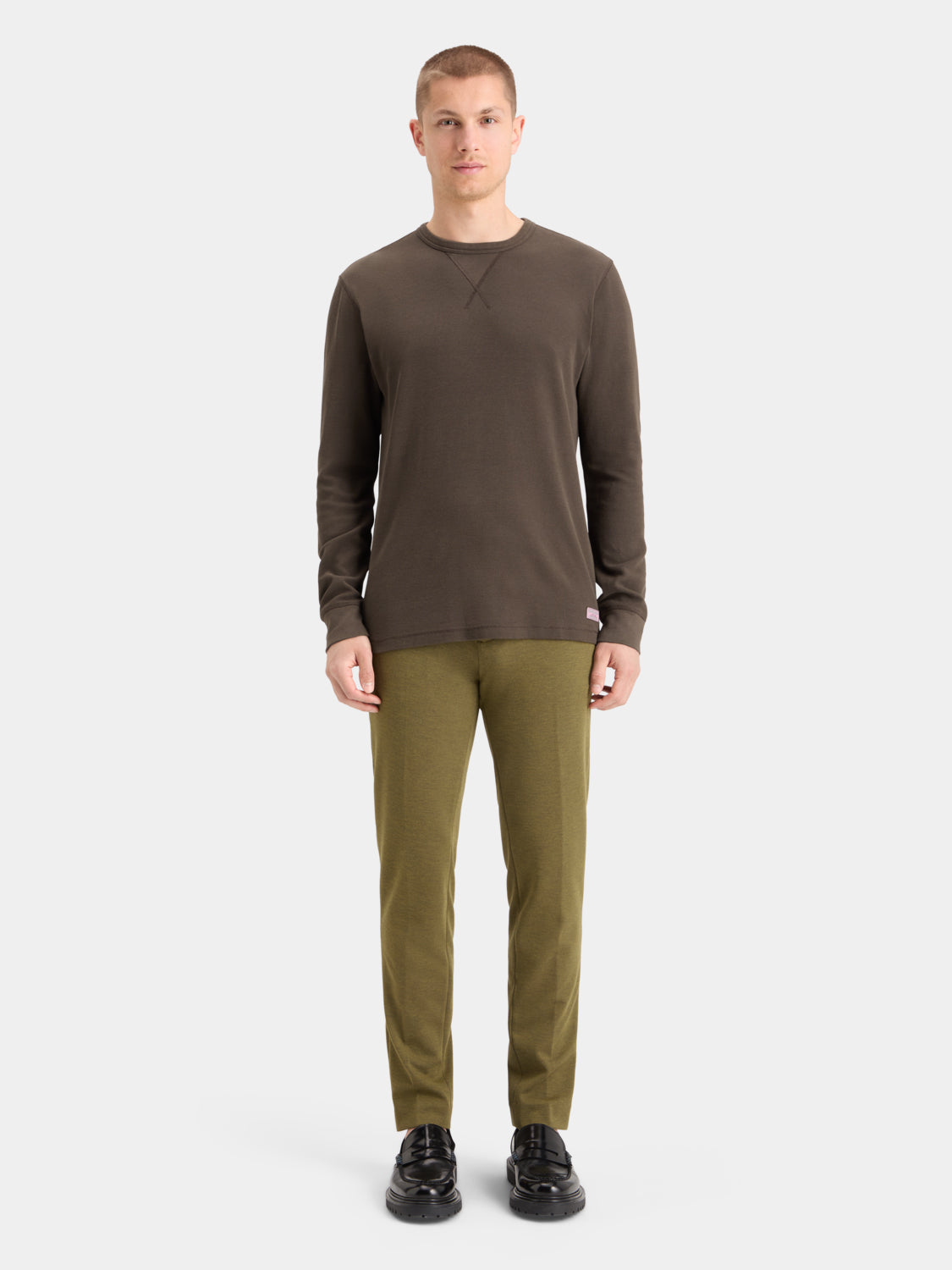 Waffle long sleeved t-shirt - Scotch & Soda AU