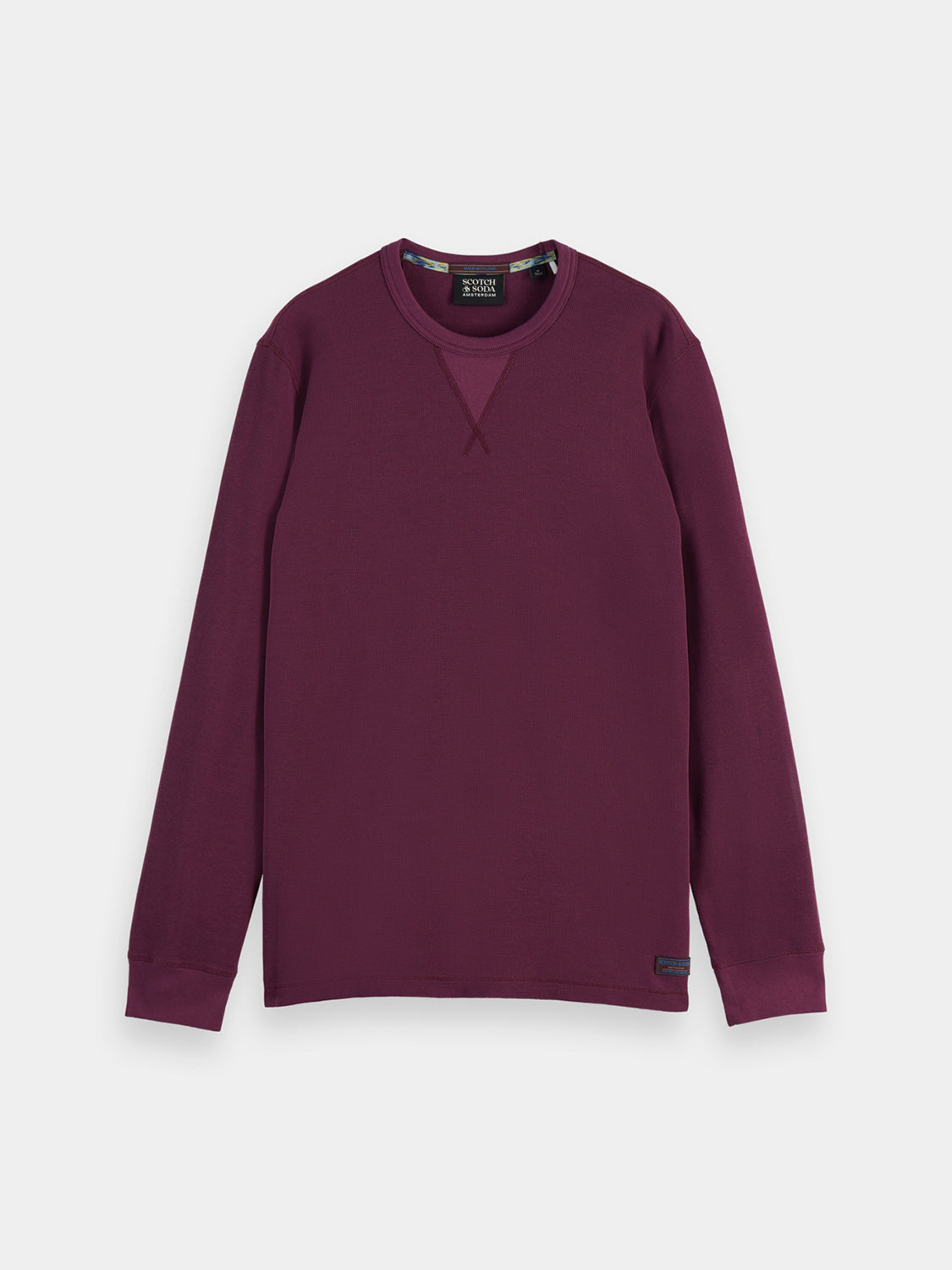 Waffle long sleeved t-shirt - Scotch & Soda AU