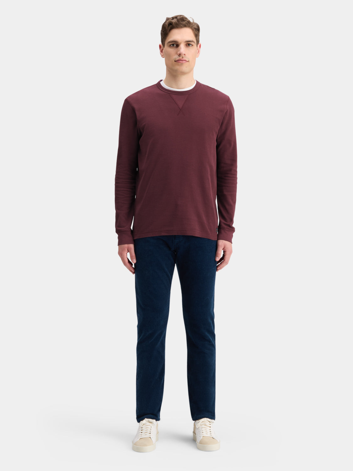 Waffle long sleeved t-shirt - Scotch & Soda AU
