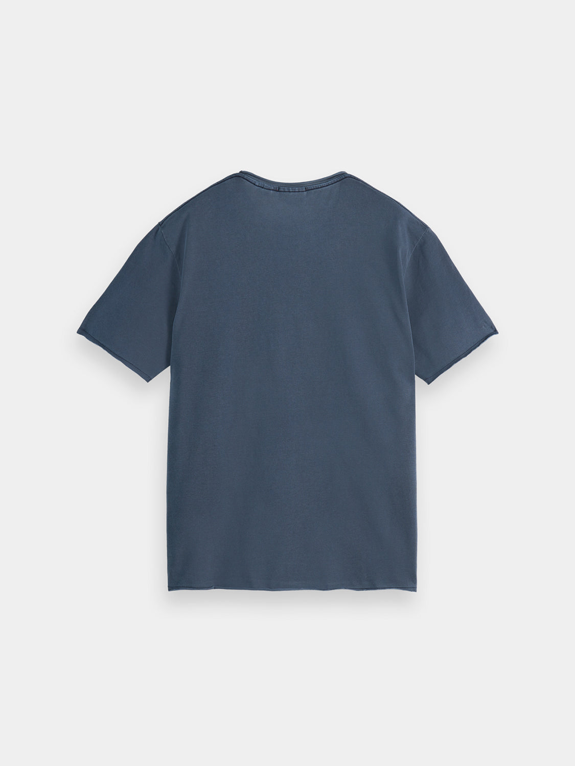 Raw edge garment-dyed t-shirt - Scotch & Soda AU