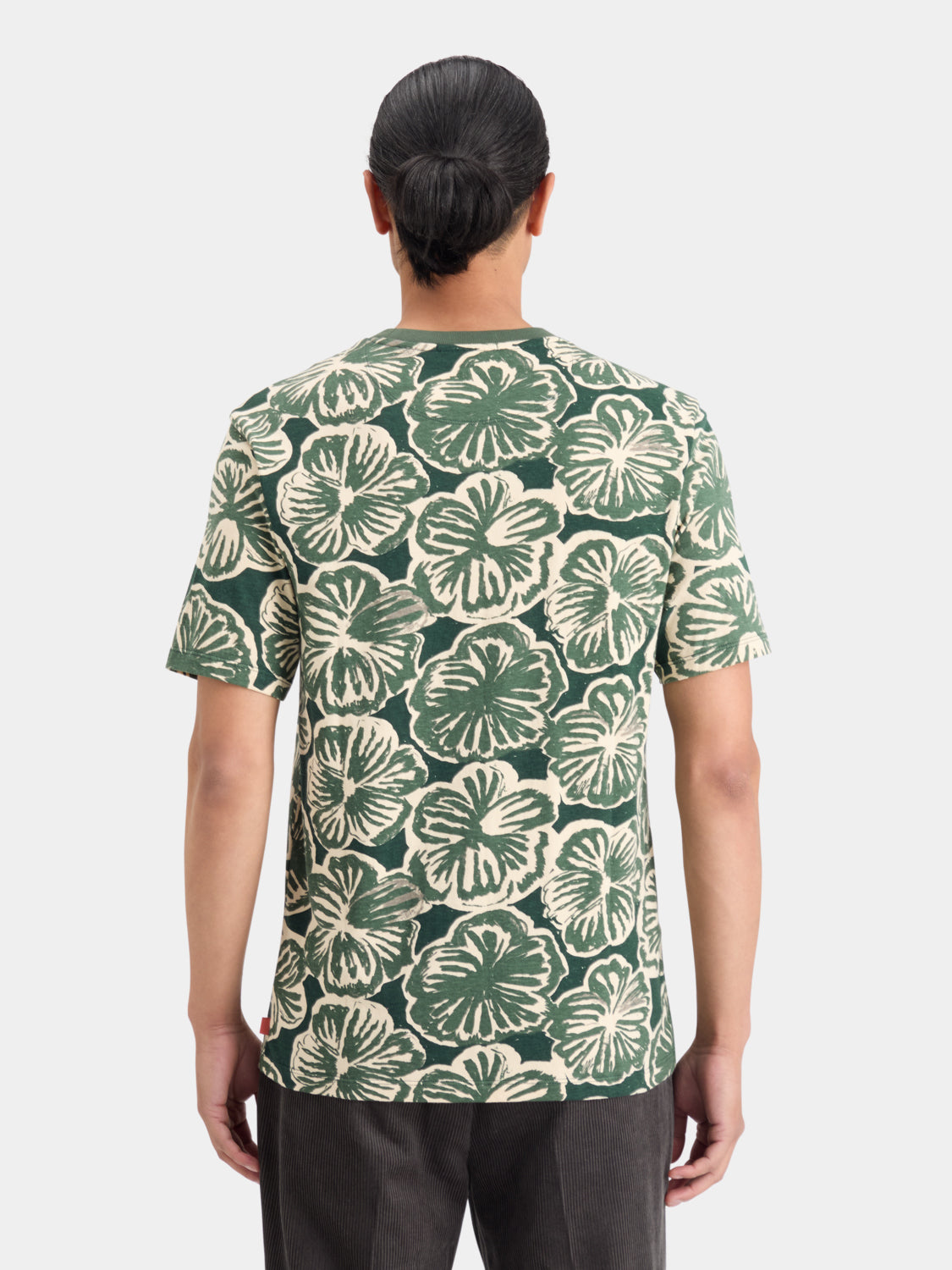 Flower printed t-shirt - Scotch & Soda AU