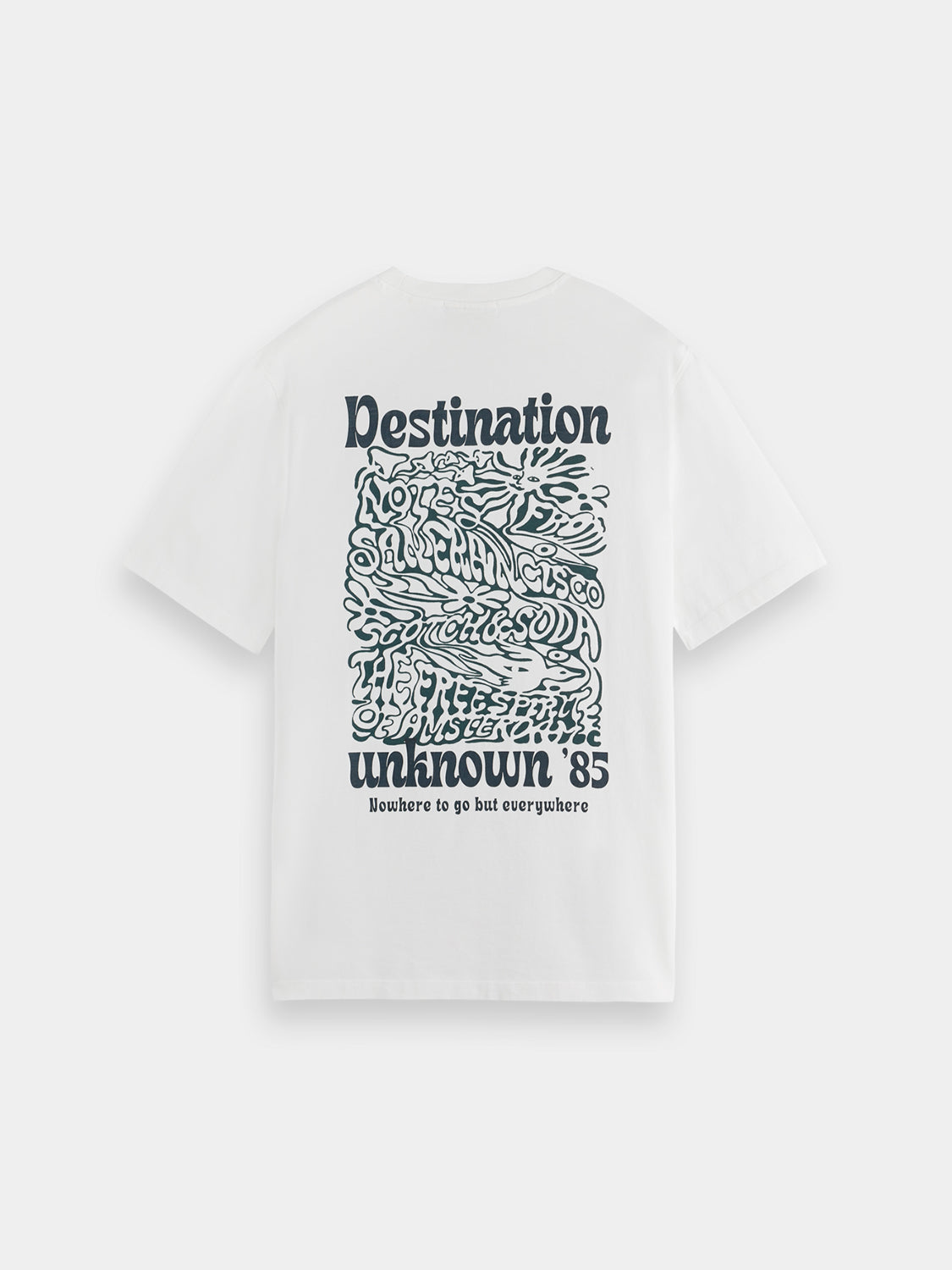 Poetry t-shirt - Scotch & Soda AU