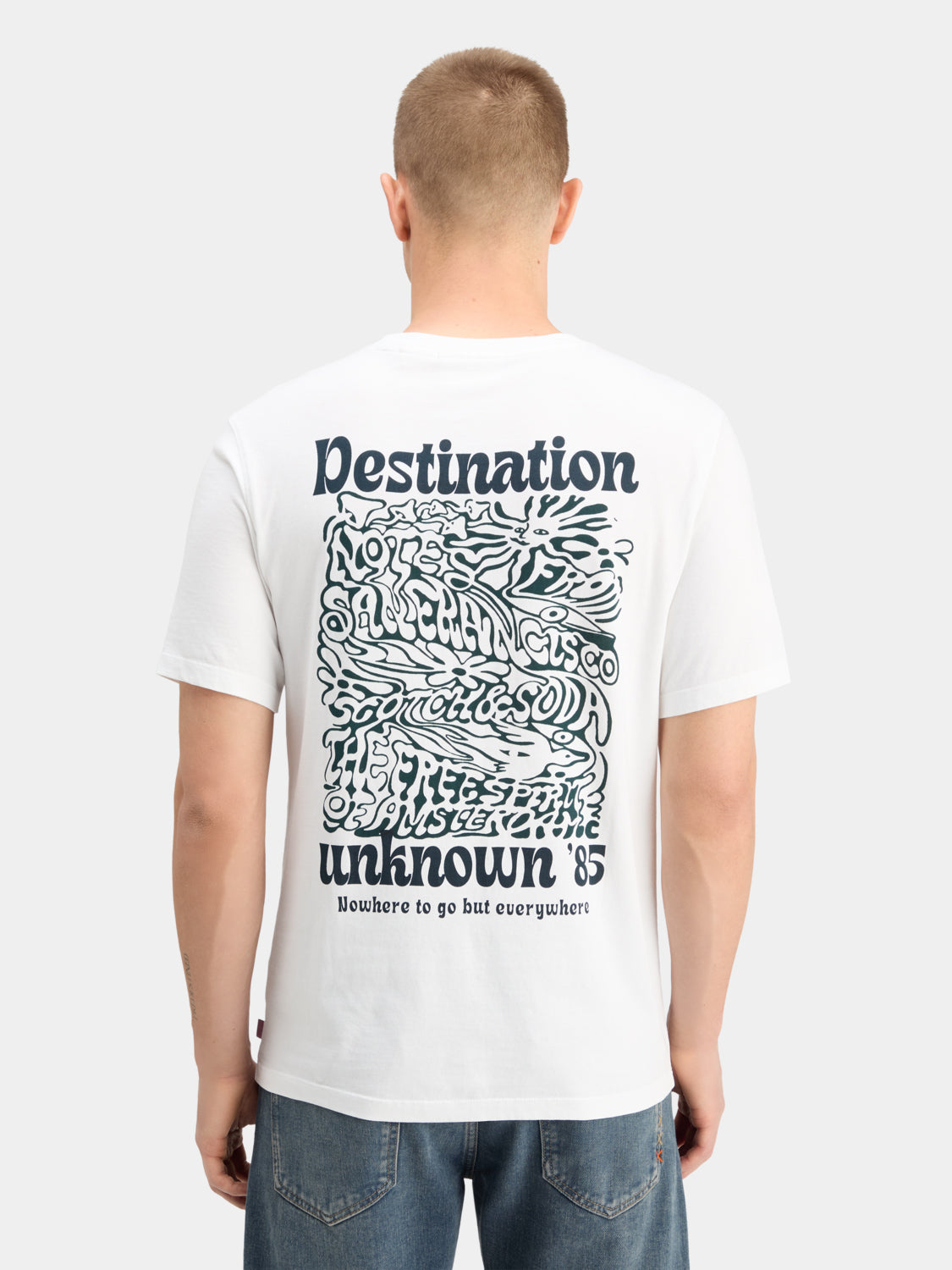 Poetry t-shirt - Scotch & Soda AU