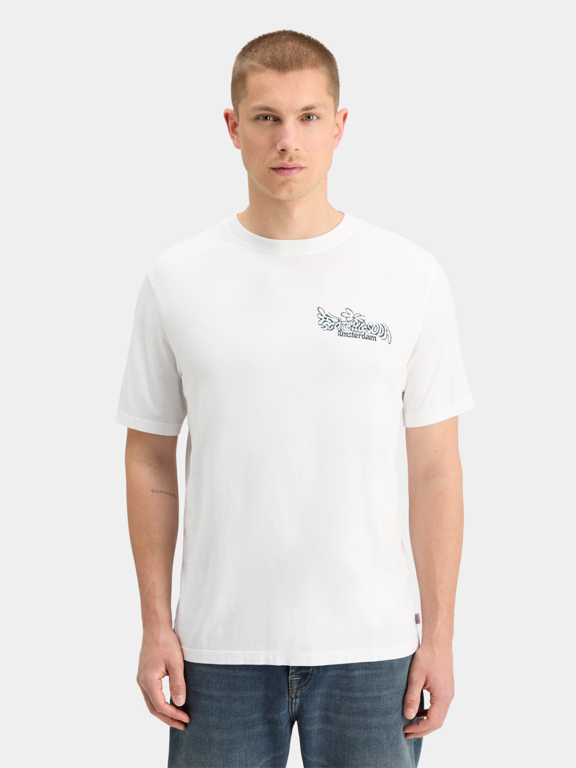 Poetry t-shirt - Scotch & Soda AU