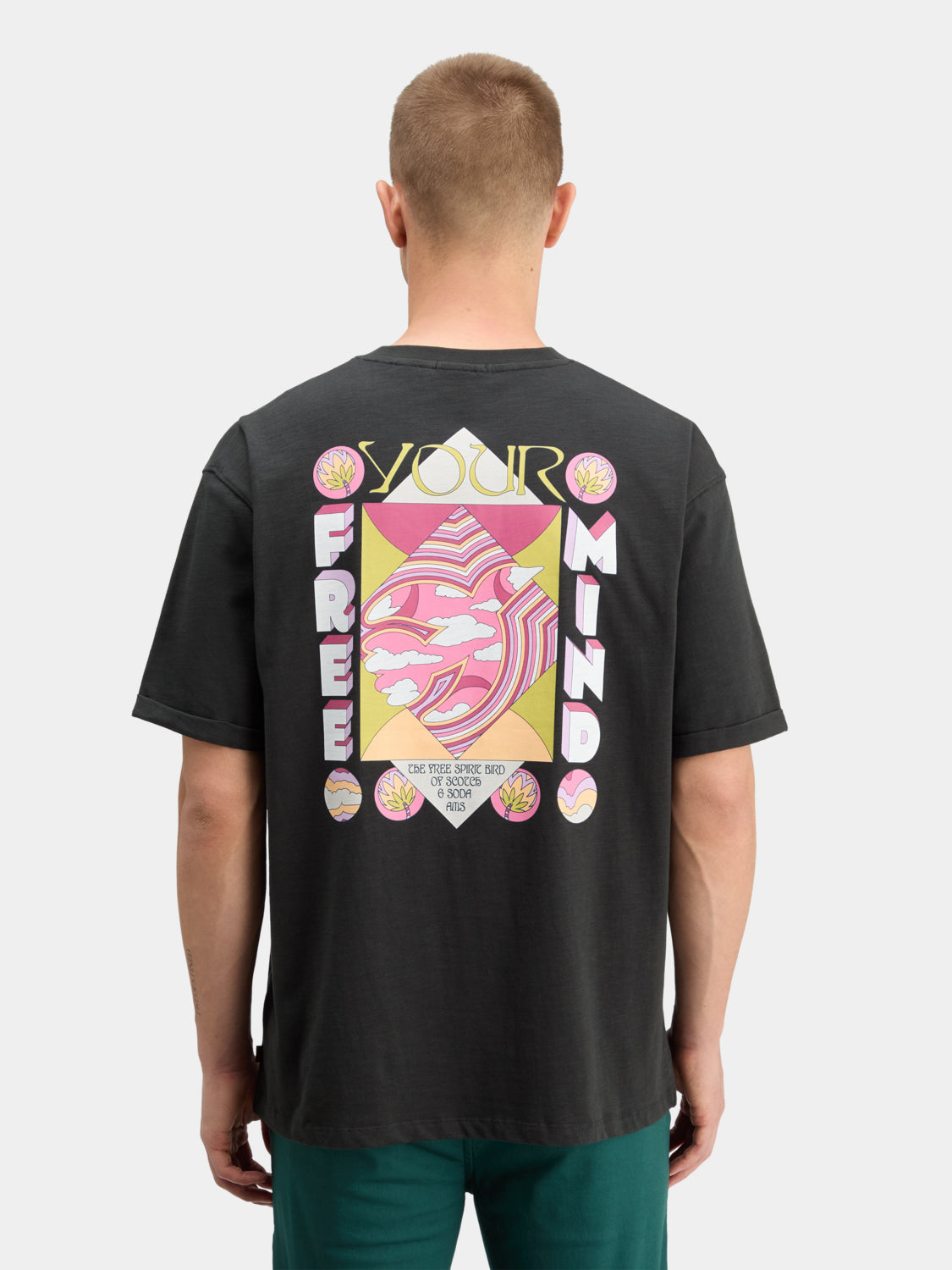 Loose fit t-shirt - Scotch & Soda AU